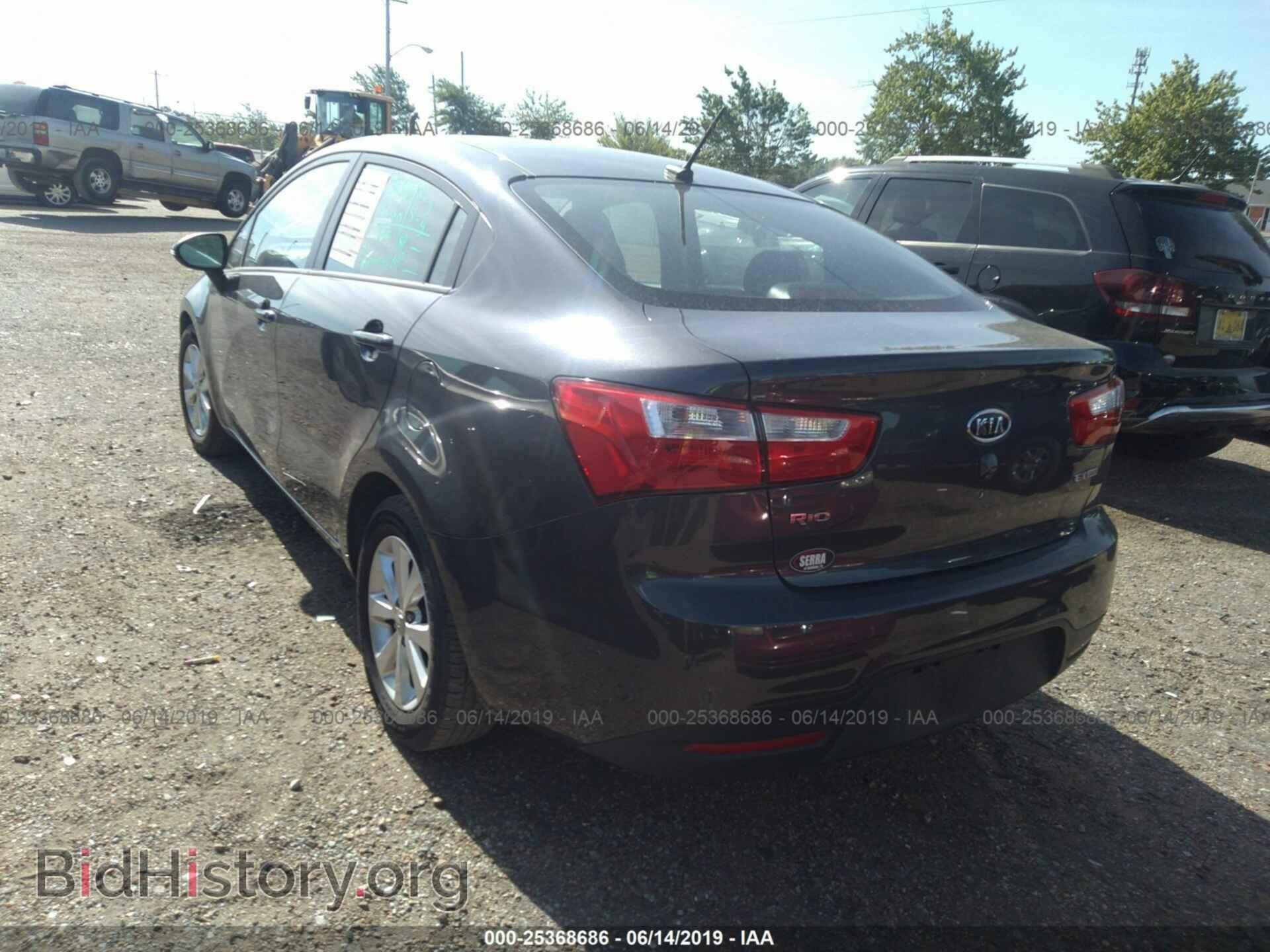 2012 KIA RIO - VIN: KNADN4A35C6052208 - Фото 3