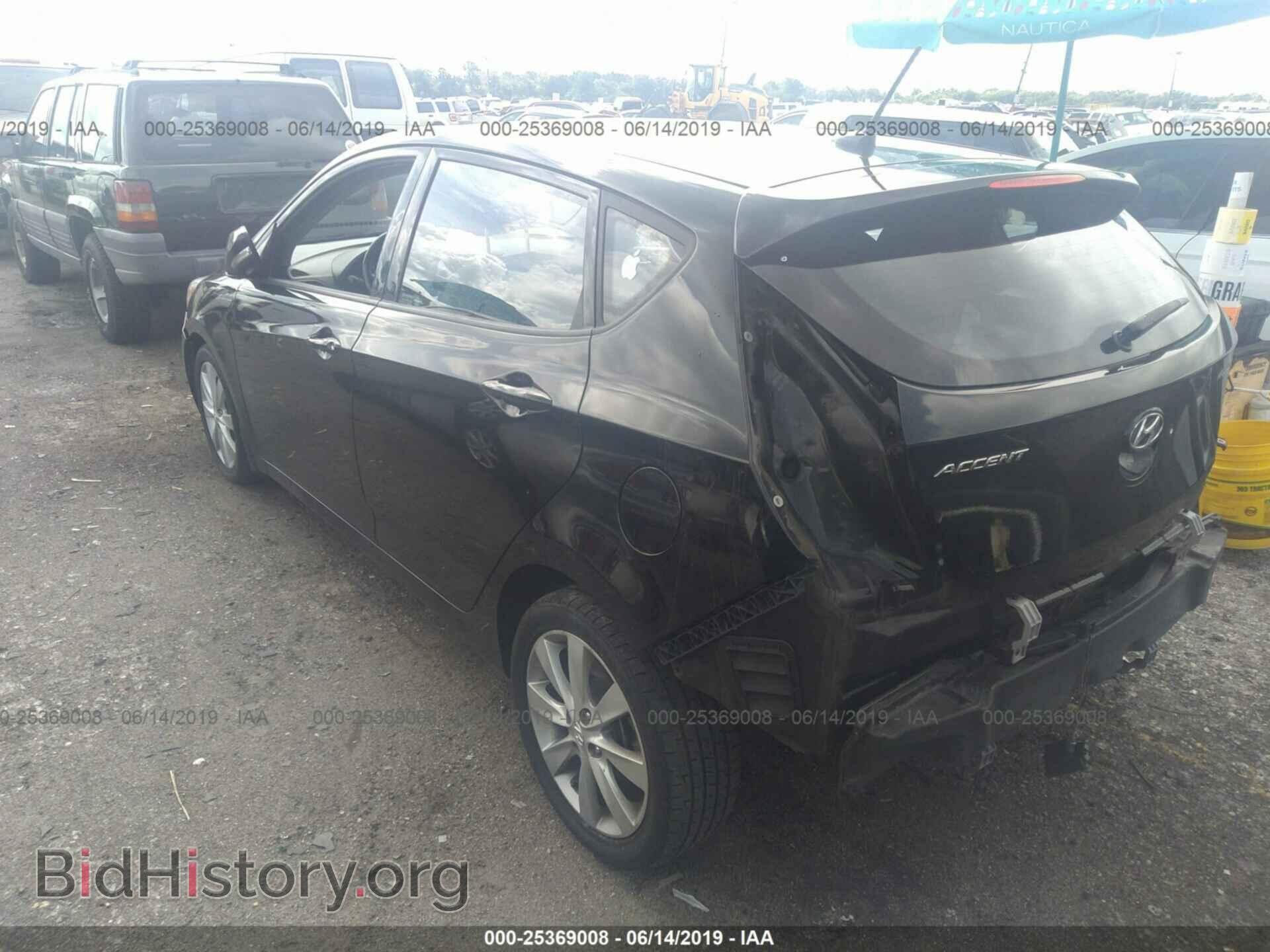 2014 HYUNDAI ACCENT - VIN: KMHCU5AE6EU158718 - Фото 3