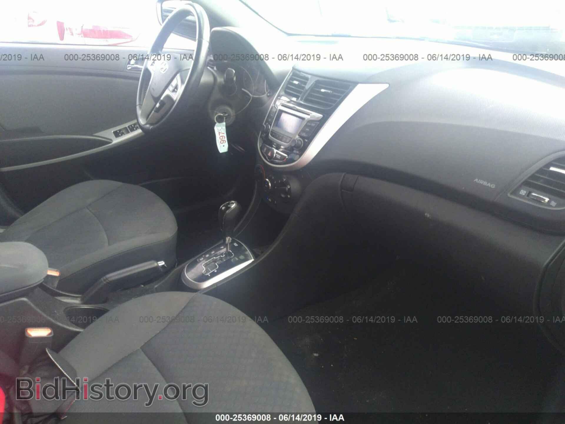 2014 HYUNDAI ACCENT - VIN: KMHCU5AE6EU158718 - Фото 5