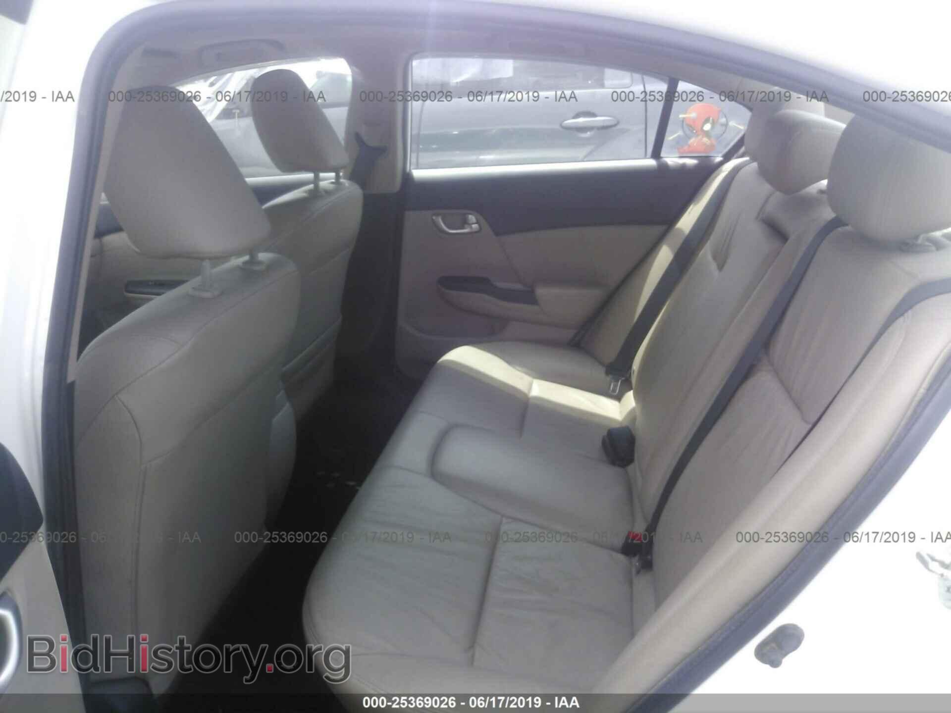 2013 HONDA CIVIC - VIN: 19XFB2F94DE007794 - Фото 8