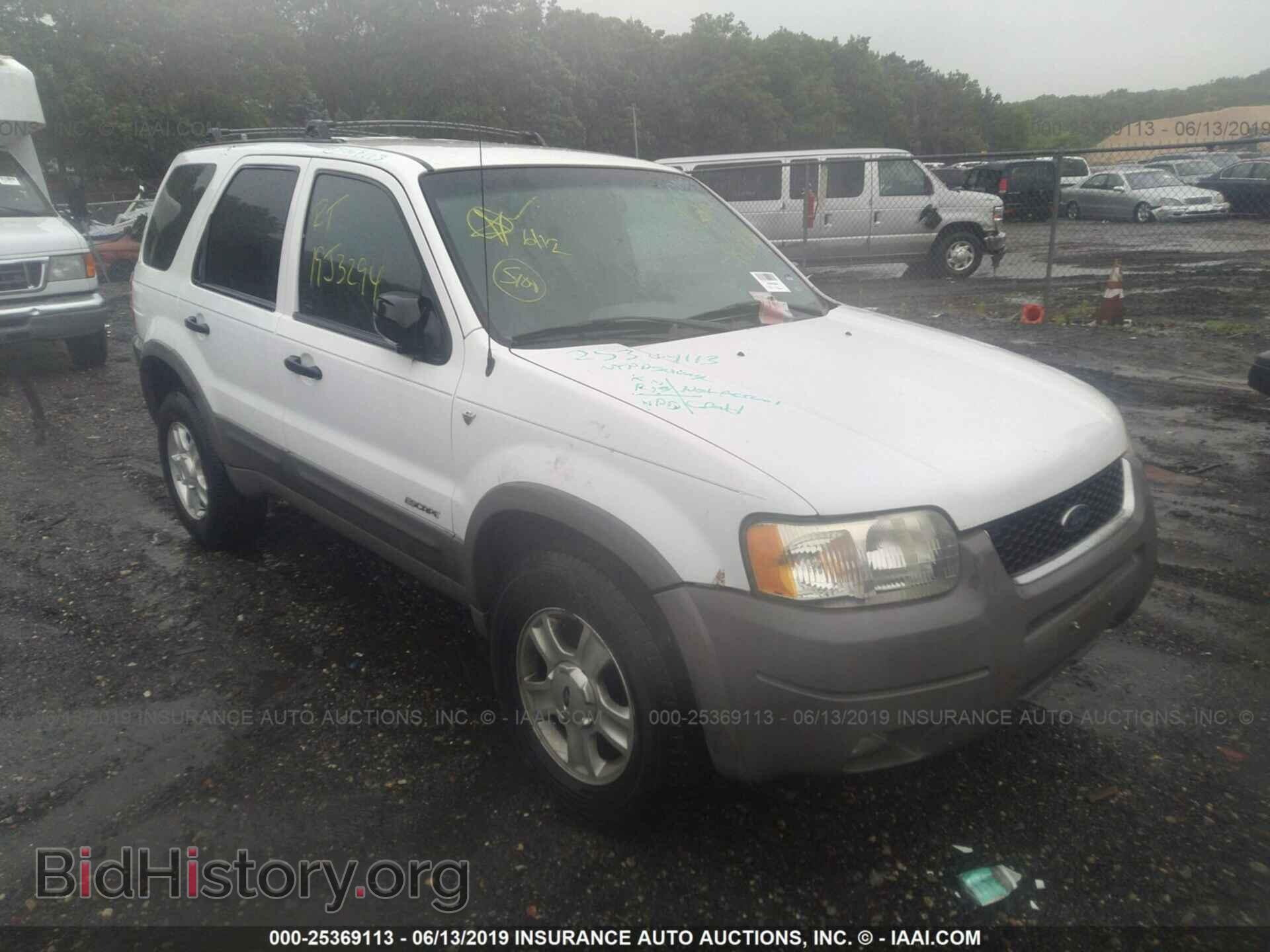 Фотография 1FMYU04162KA30701 - FORD ESCAPE 2002