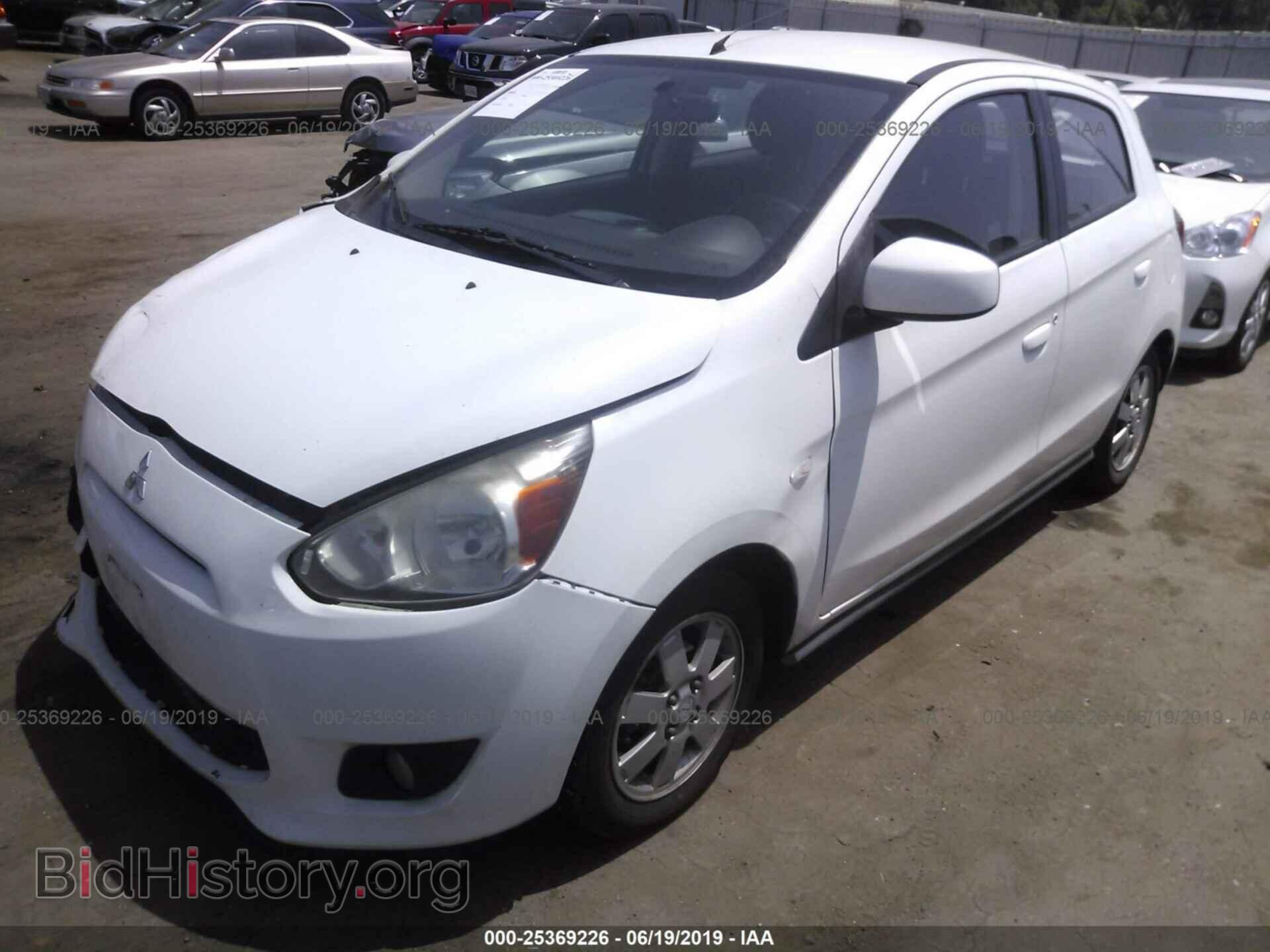 2014 MITSUBISHI MIRAGE - VIN: ML32A4HJ5EH013431 - Фото 2