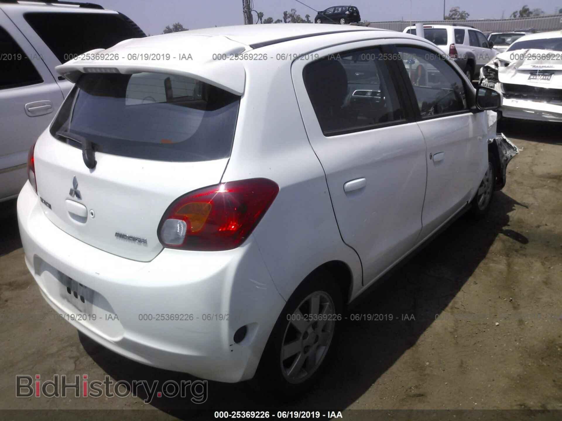 2014 MITSUBISHI MIRAGE - VIN: ML32A4HJ5EH013431 - Фото 4