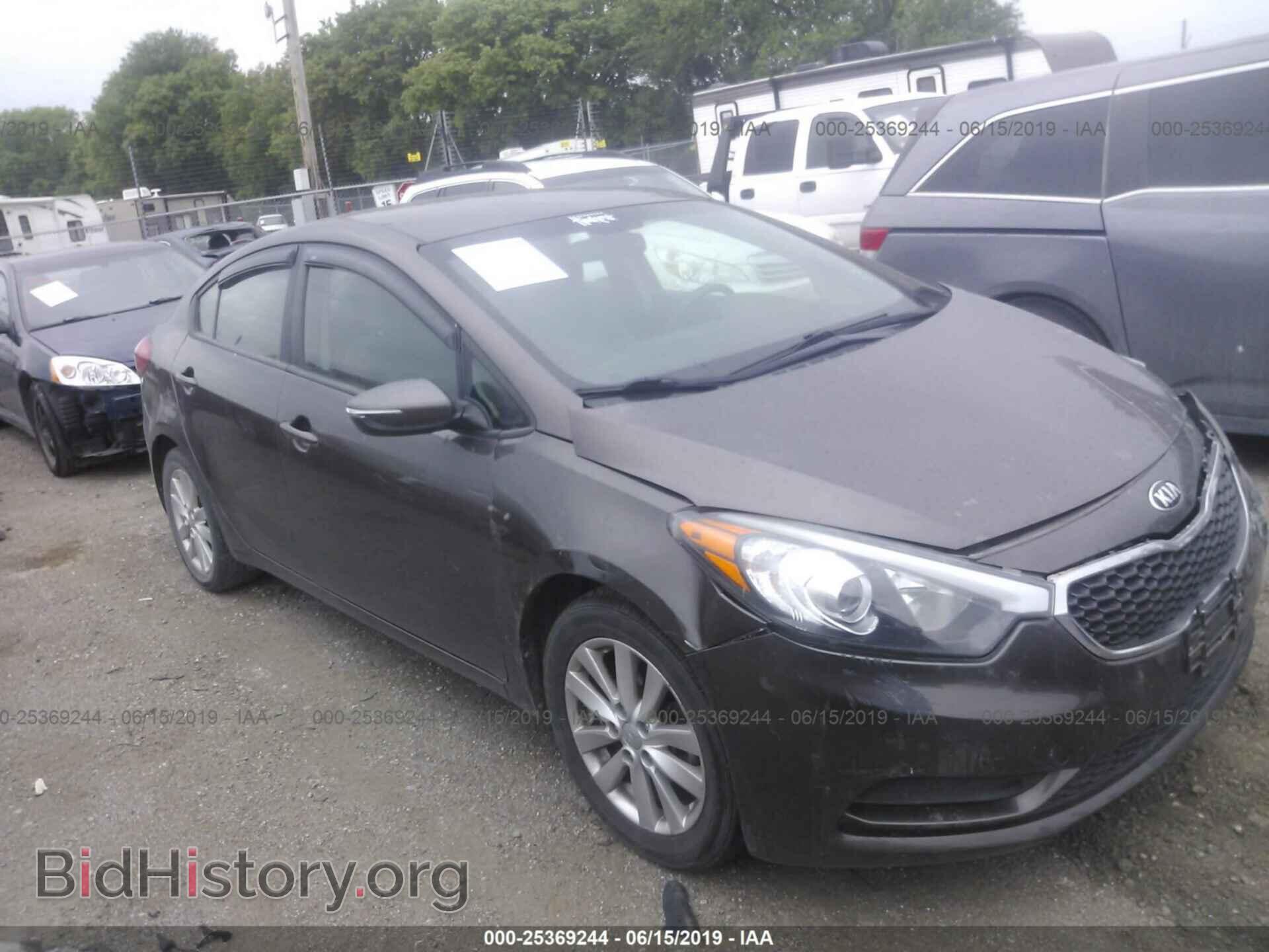 Photo KNAFX4A65E5097333 - KIA FORTE 2014