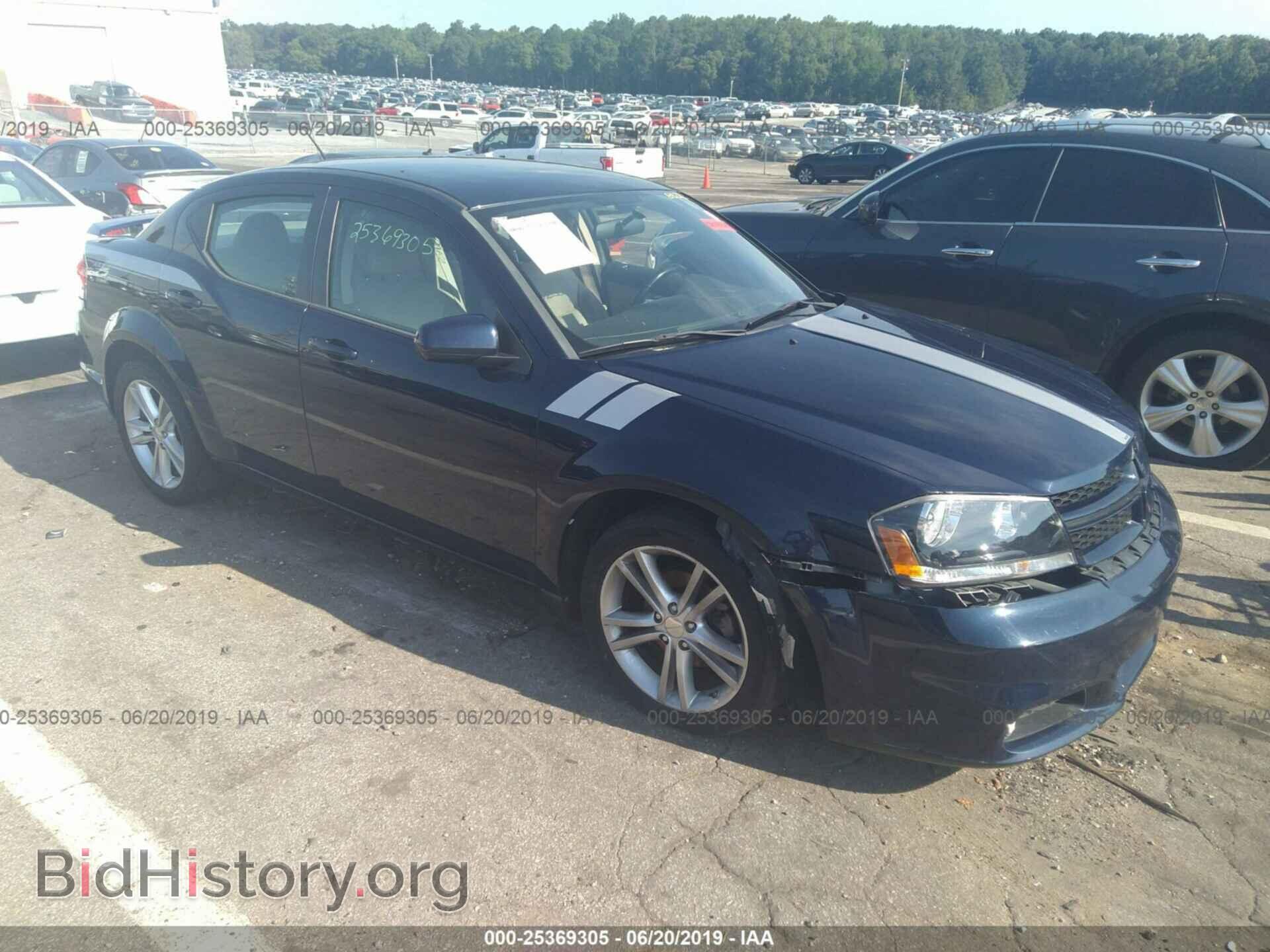 Photo 1C3CDZCB6DN772874 - DODGE AVENGER 2013