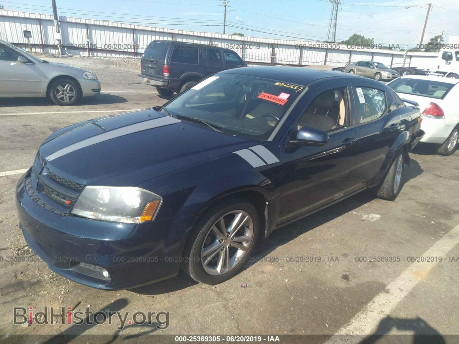 2013 DODGE AVENGER - VIN: 1C3CDZCB6DN772874 - Photo 2