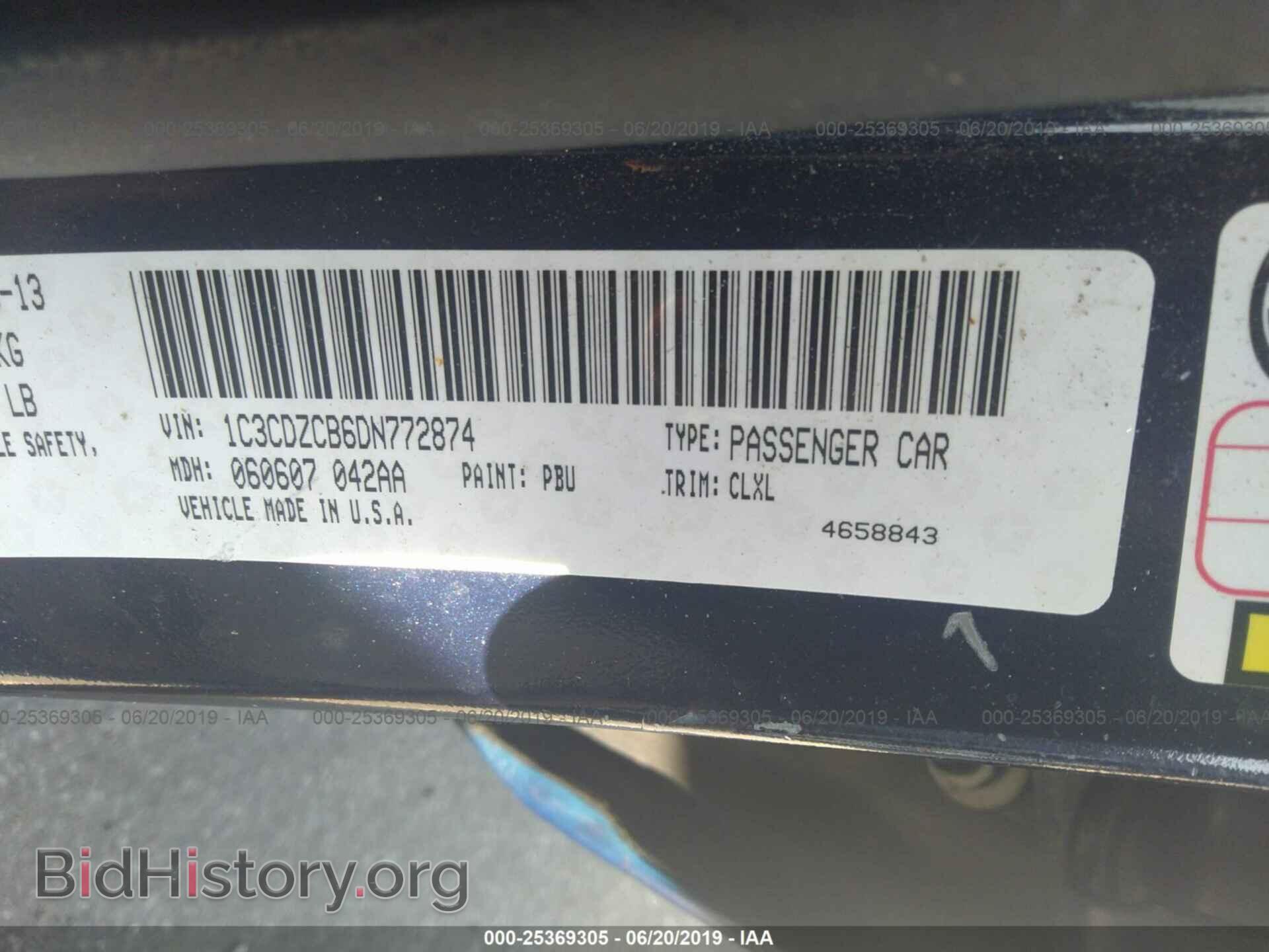 2013 DODGE AVENGER - VIN: 1C3CDZCB6DN772874 - Photo 9