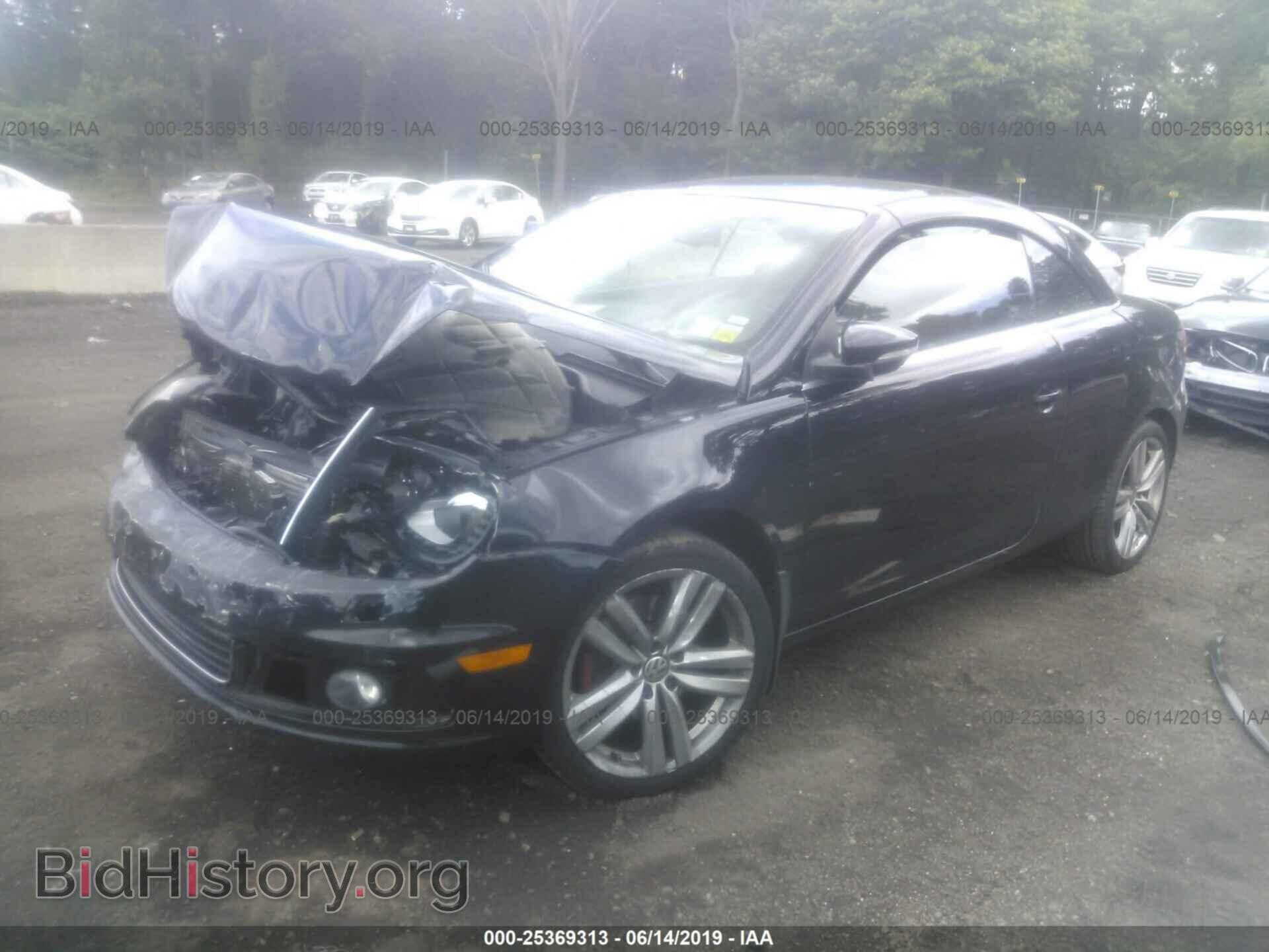 2014 VOLKSWAGEN EOS - VIN: WVWFW8AH5EV000680 - Фото 2