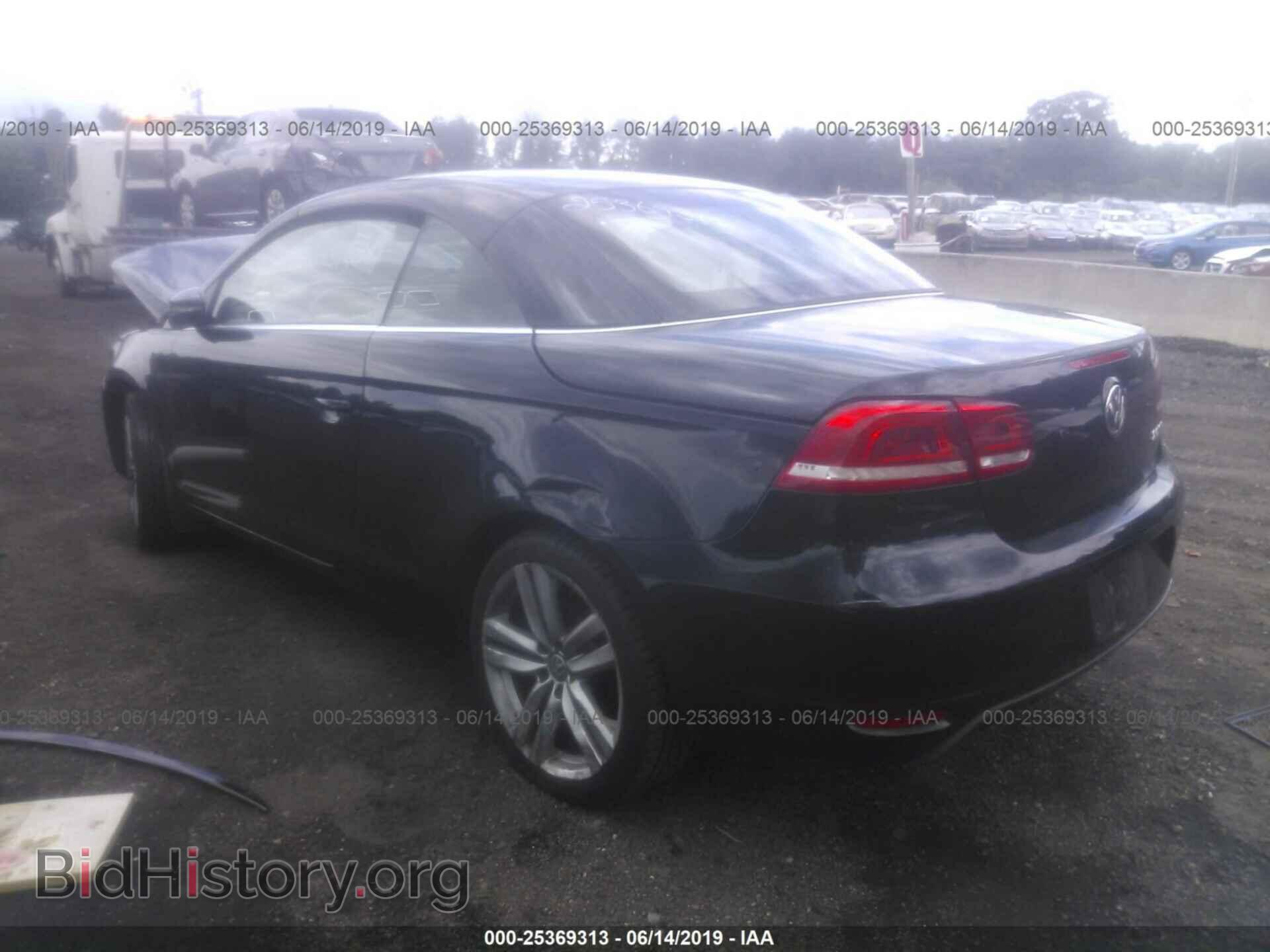 2014 VOLKSWAGEN EOS - VIN: WVWFW8AH5EV000680 - Фото 3