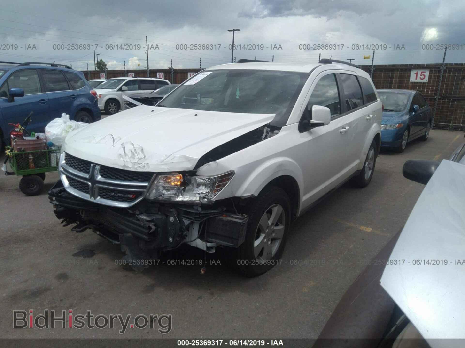 2012 DODGE JOURNEY - VIN: 3C4PDDBG3CT246357 - Фото 2