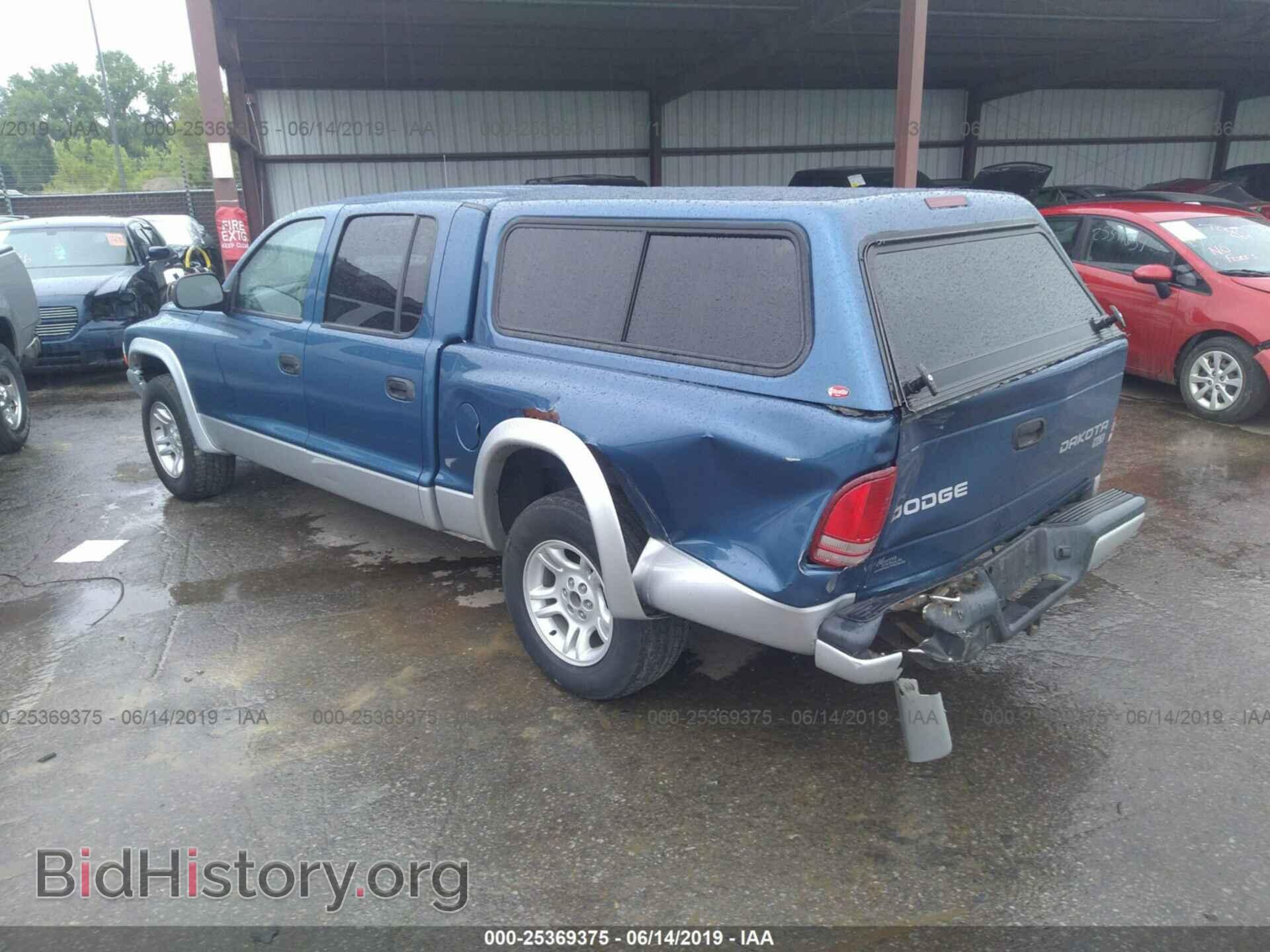 2004 DODGE DAKOTA - VIN: 1D7HL48K84S621932 - Фото 3