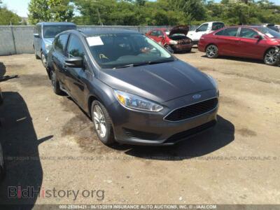 2016 Ford FOCUS, gray — VIN 1FADP3K20GL364415, IAAI