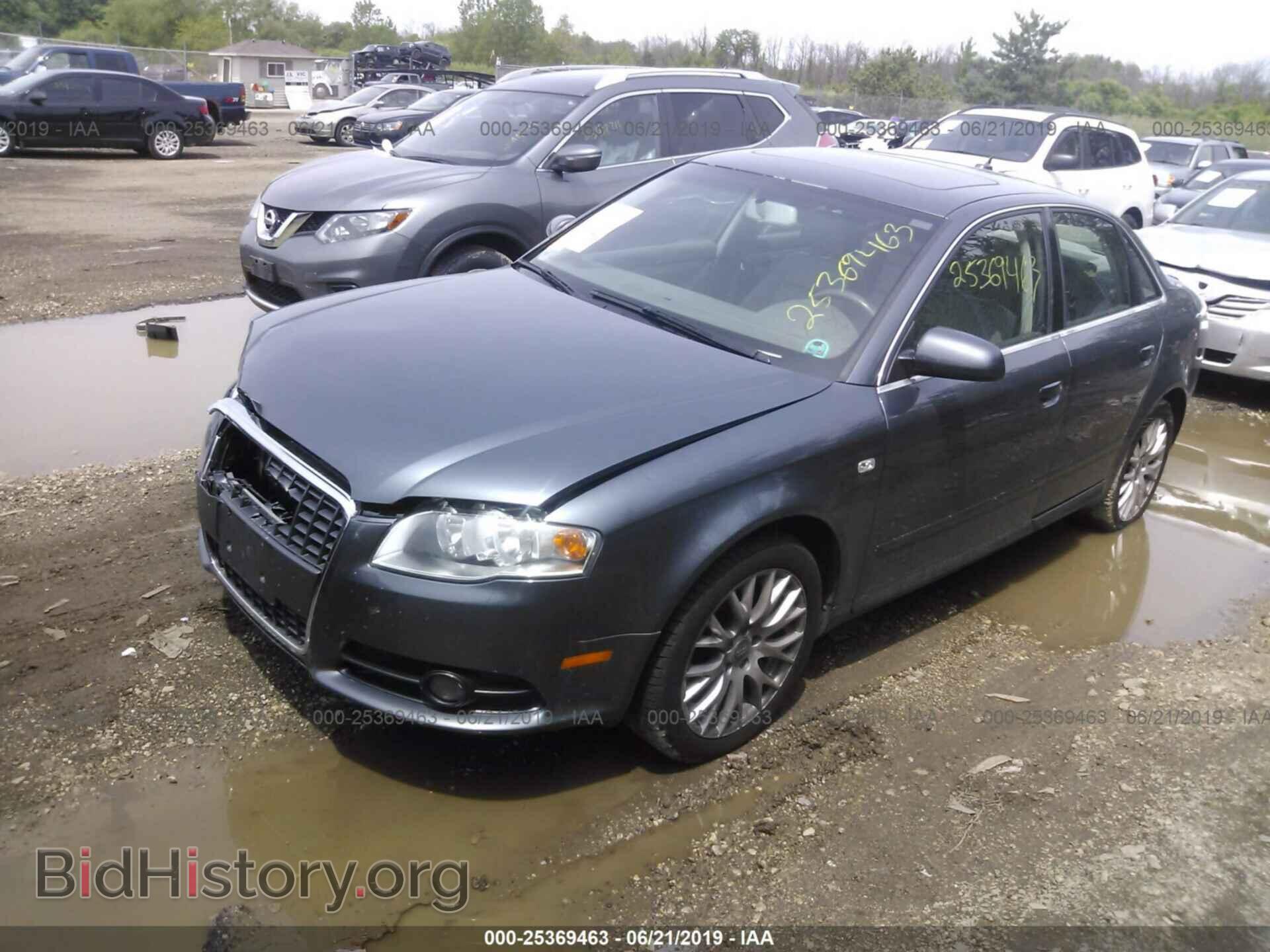 2008 AUDI A4 - VIN: WAUDF78E78A134855 - Фото 2