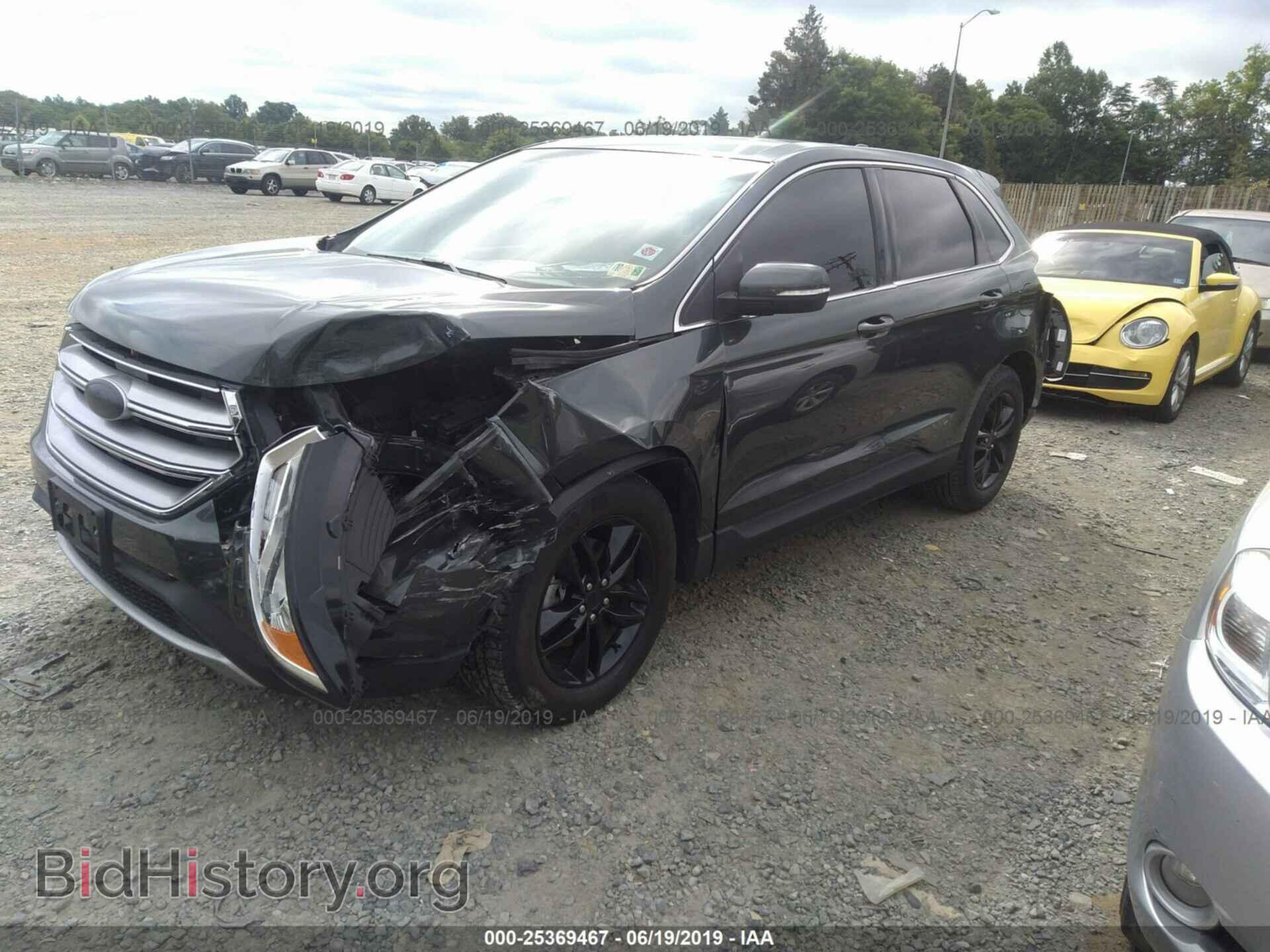 2015 FORD EDGE - VIN: 2FMTK3J93FBB25387 - Фото 2