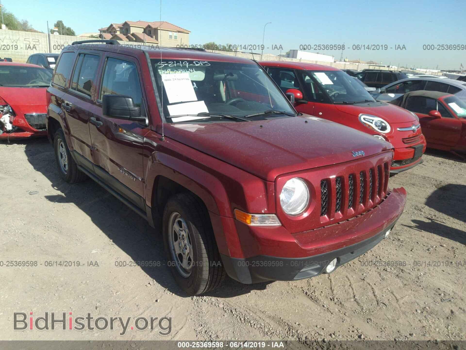 Фотография 1C4NJPBA0CD688841 - JEEP PATRIOT 2012