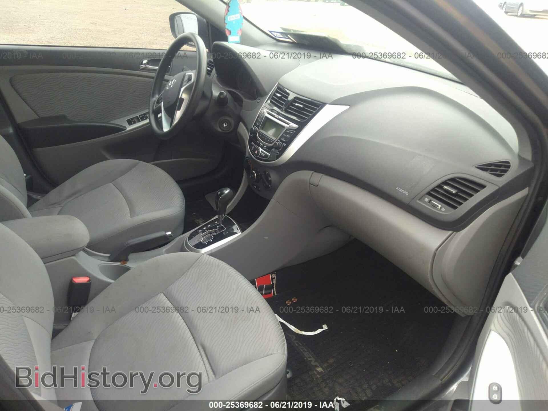 2013 HYUNDAI ACCENT - VIN: KMHCU4AE8DU426452 - Фото 5