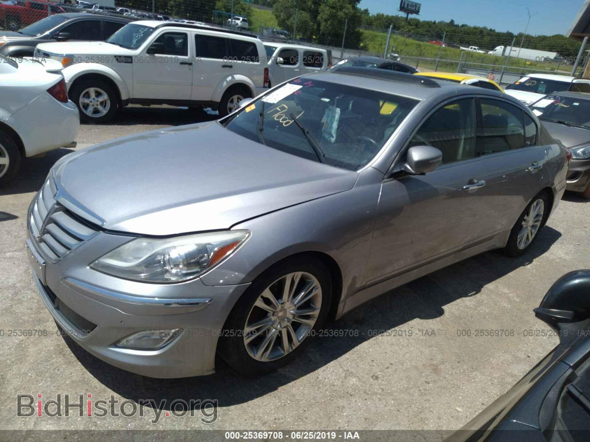 2012 HYUNDAI GENESIS - VIN: KMHGC4DD9CU204508 - Фото 2
