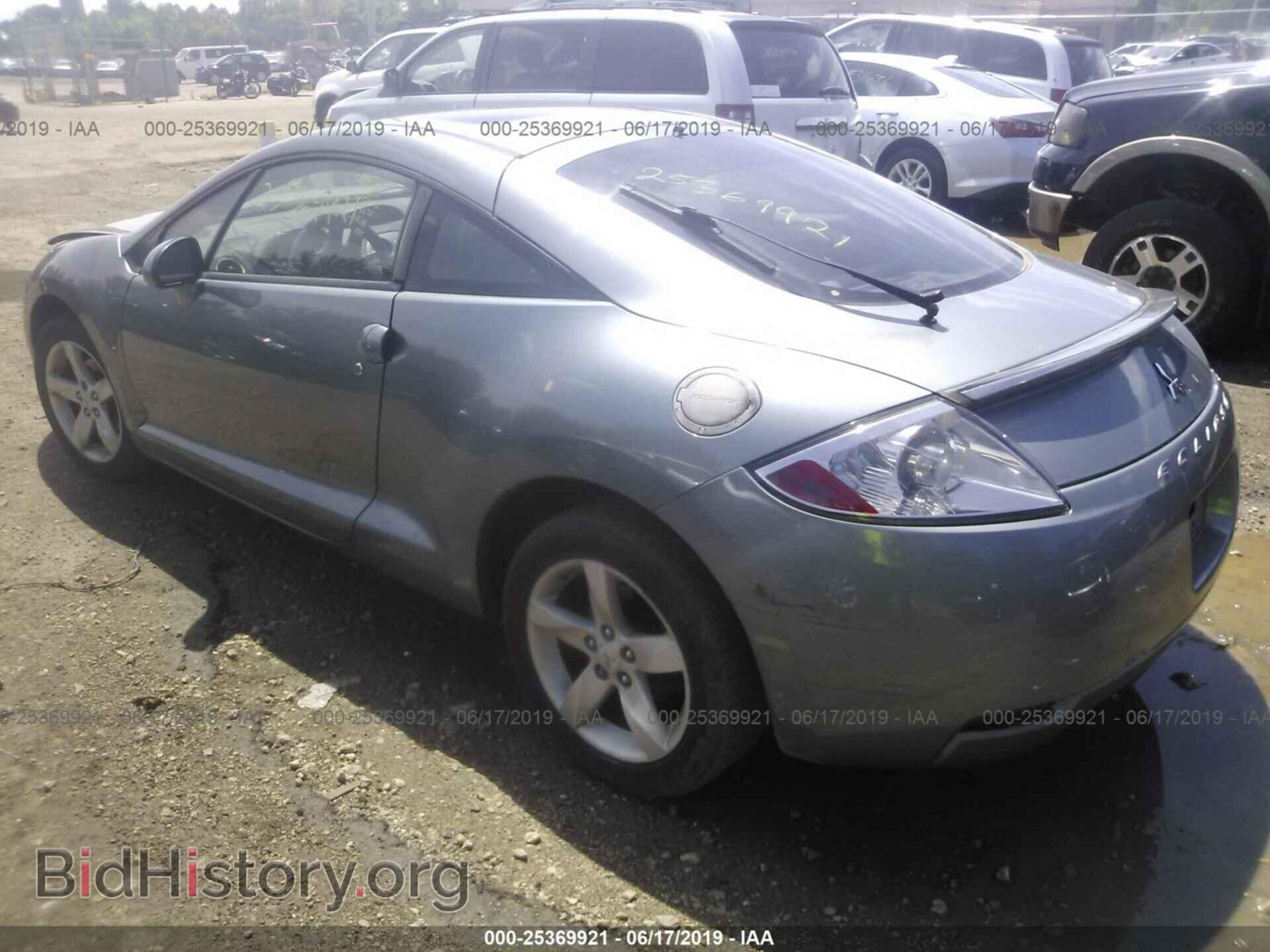2007 MITSUBISHI ECLIPSE - VIN: 4A3AK34T87E005672 - Photo 3