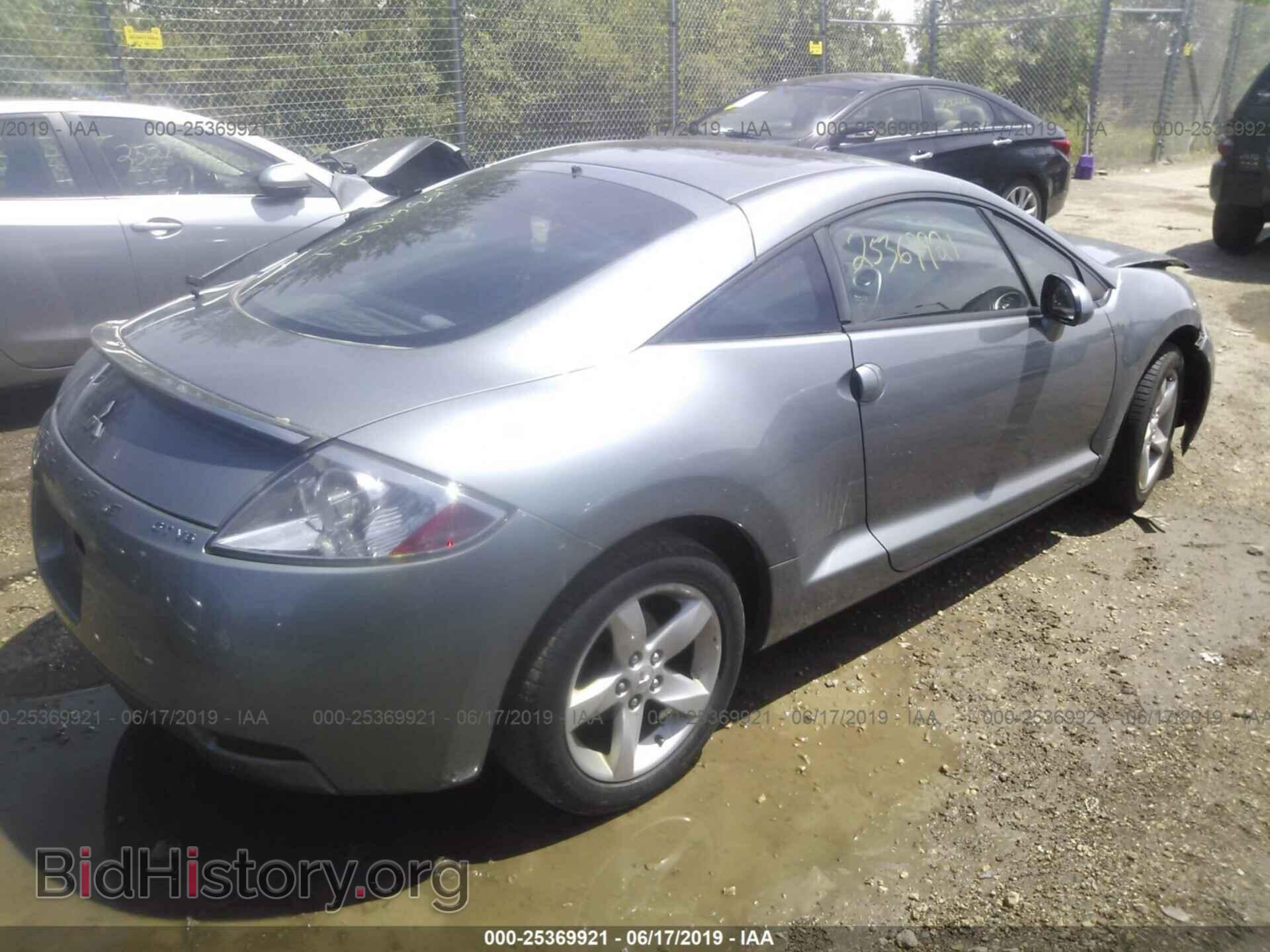 2007 MITSUBISHI ECLIPSE - VIN: 4A3AK34T87E005672 - Photo 4