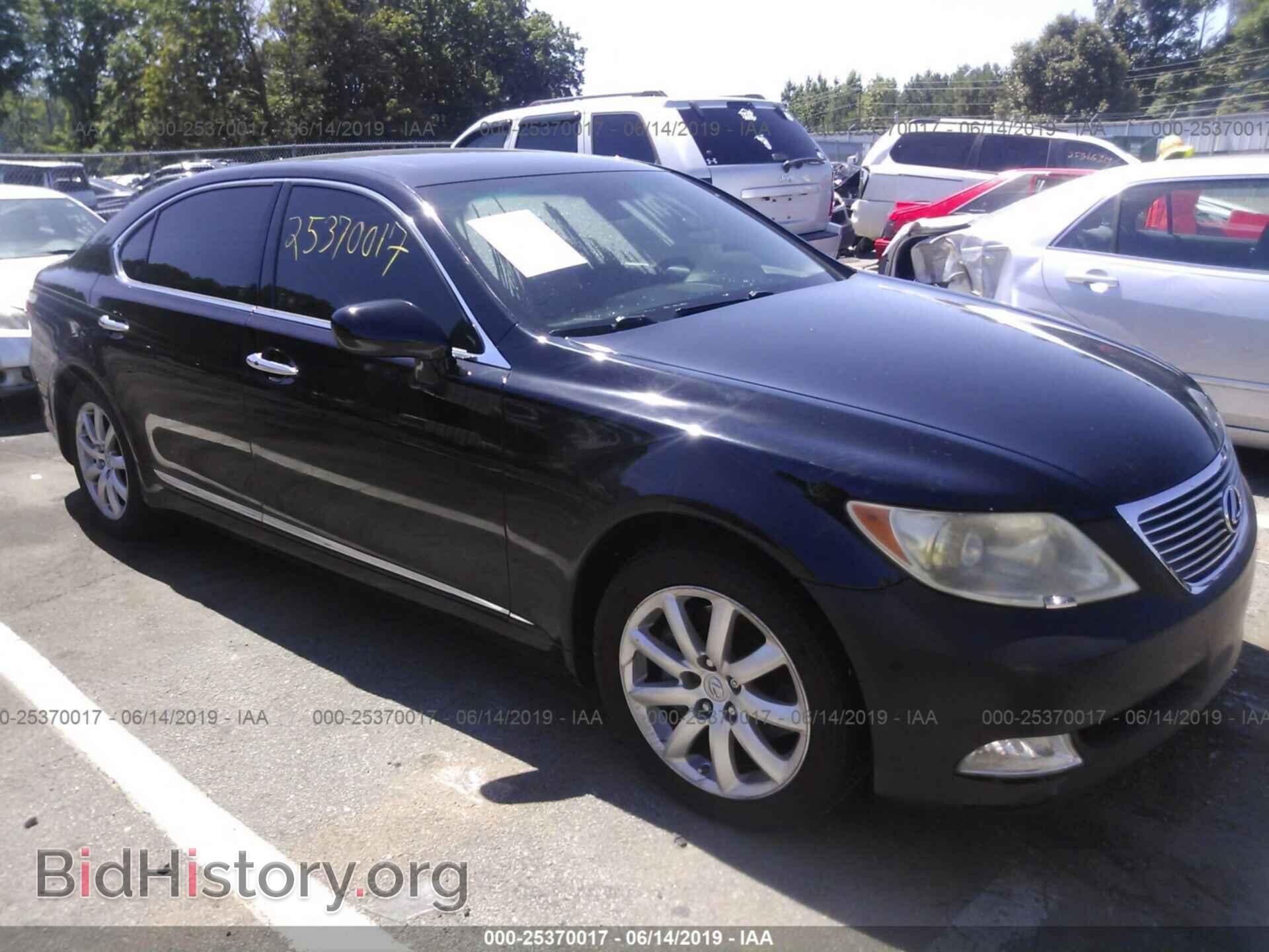 Photo JTHGL46F875012076 - LEXUS LS 2007