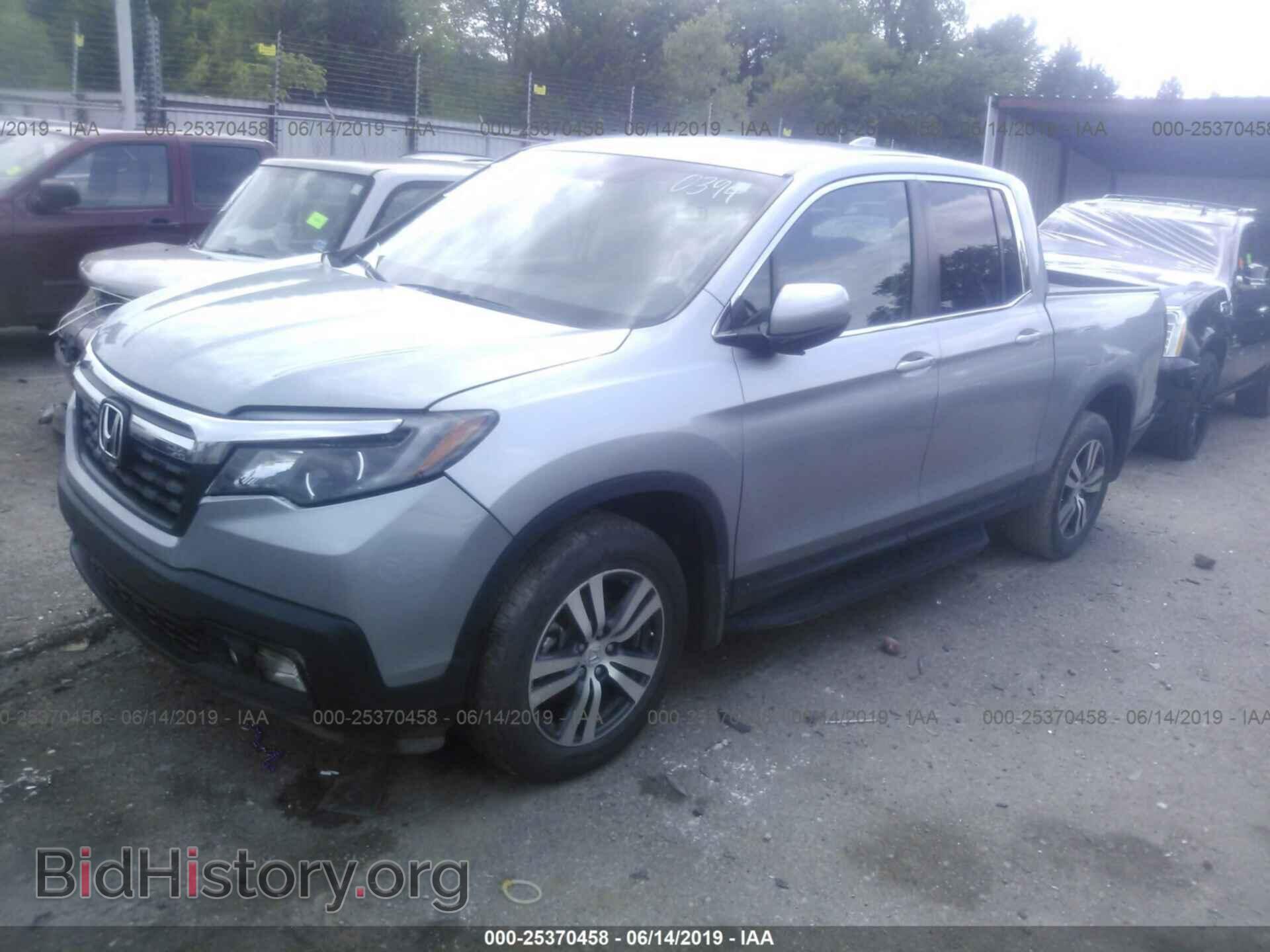 2017 HONDA RIDGELINE - VIN: 5FPYK3F40HB010394 - Фото 2