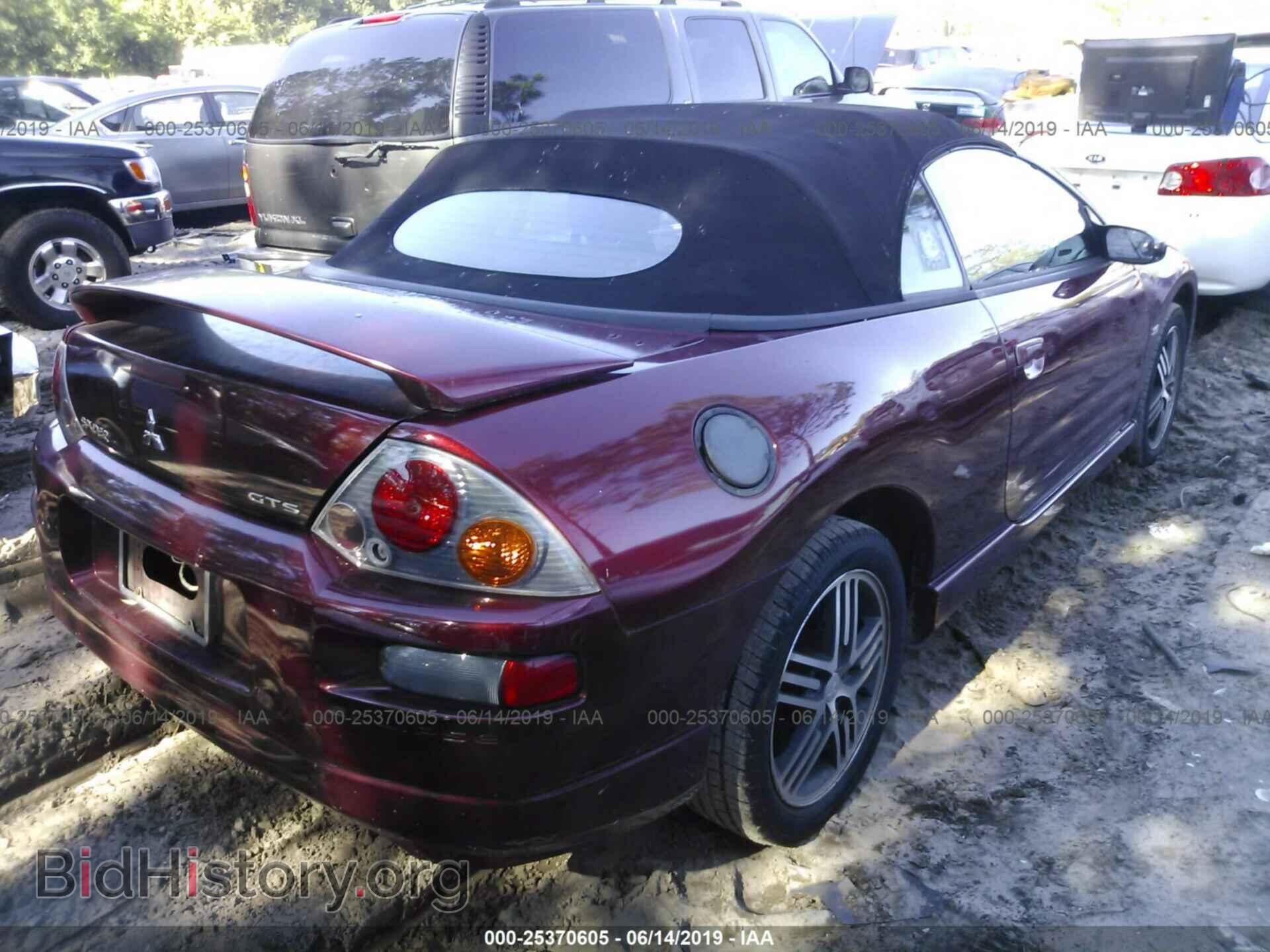 2003 MITSUBISHI ECLIPSE - VIN: 4A3AE75H43E136116 - Фото 4