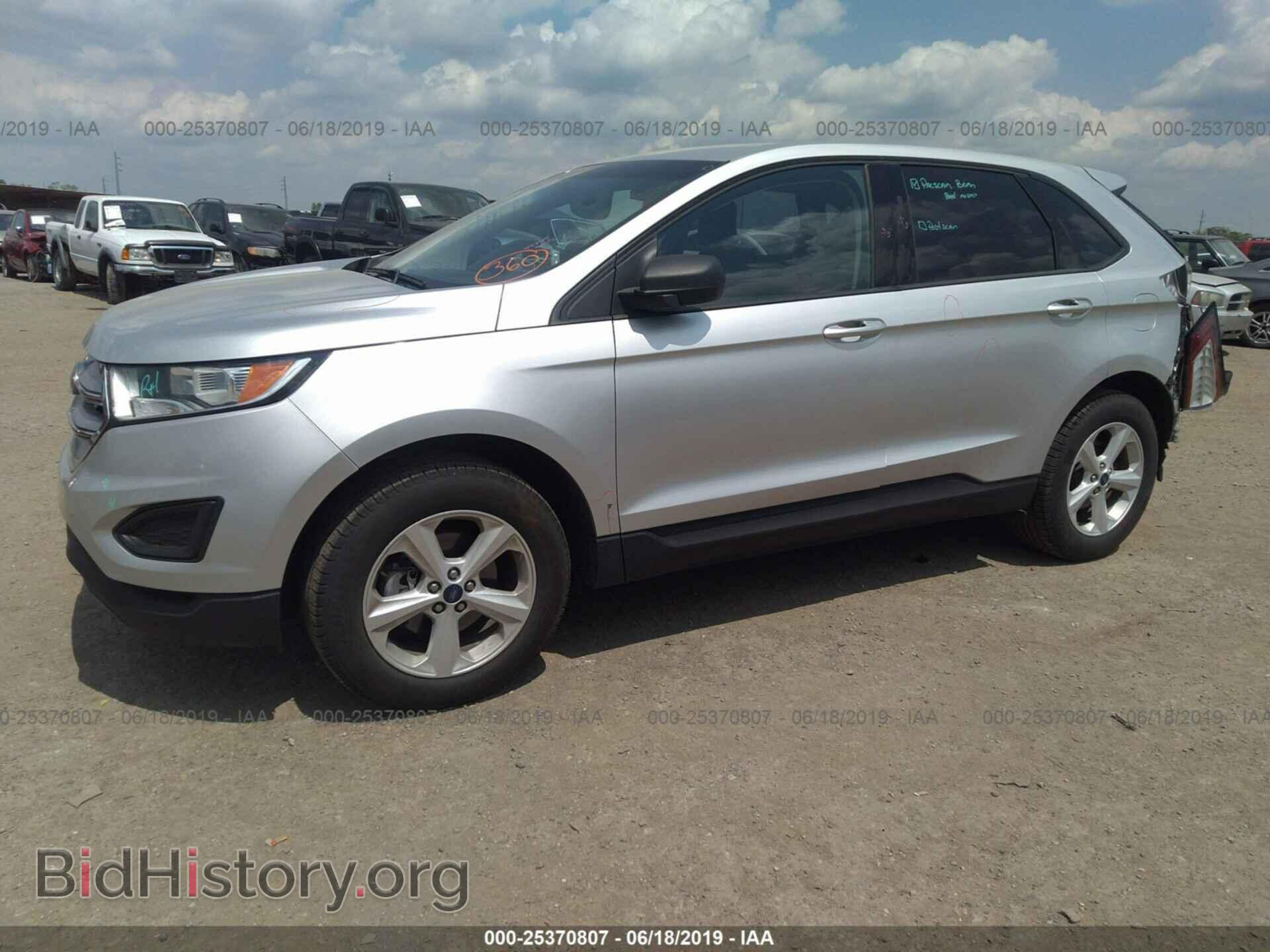 2016 FORD EDGE - VIN: 2FMPK3G9XGBB57554 - Фото 2