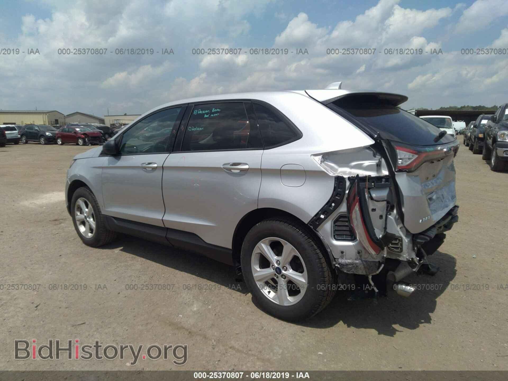 2016 FORD EDGE - VIN: 2FMPK3G9XGBB57554 - Фото 3