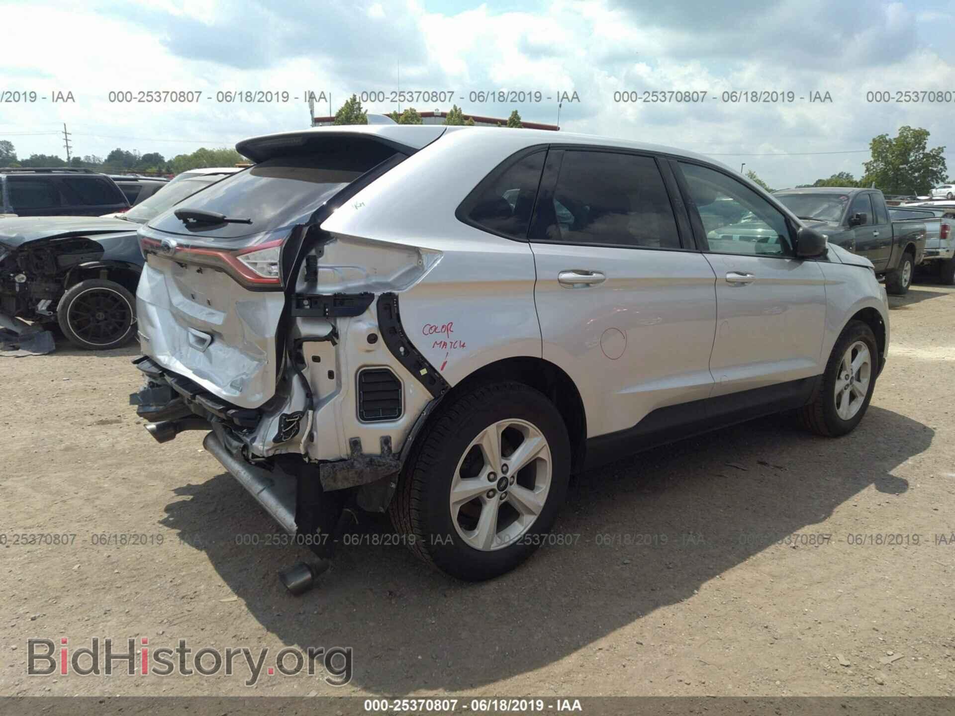2016 FORD EDGE - VIN: 2FMPK3G9XGBB57554 - Фото 4