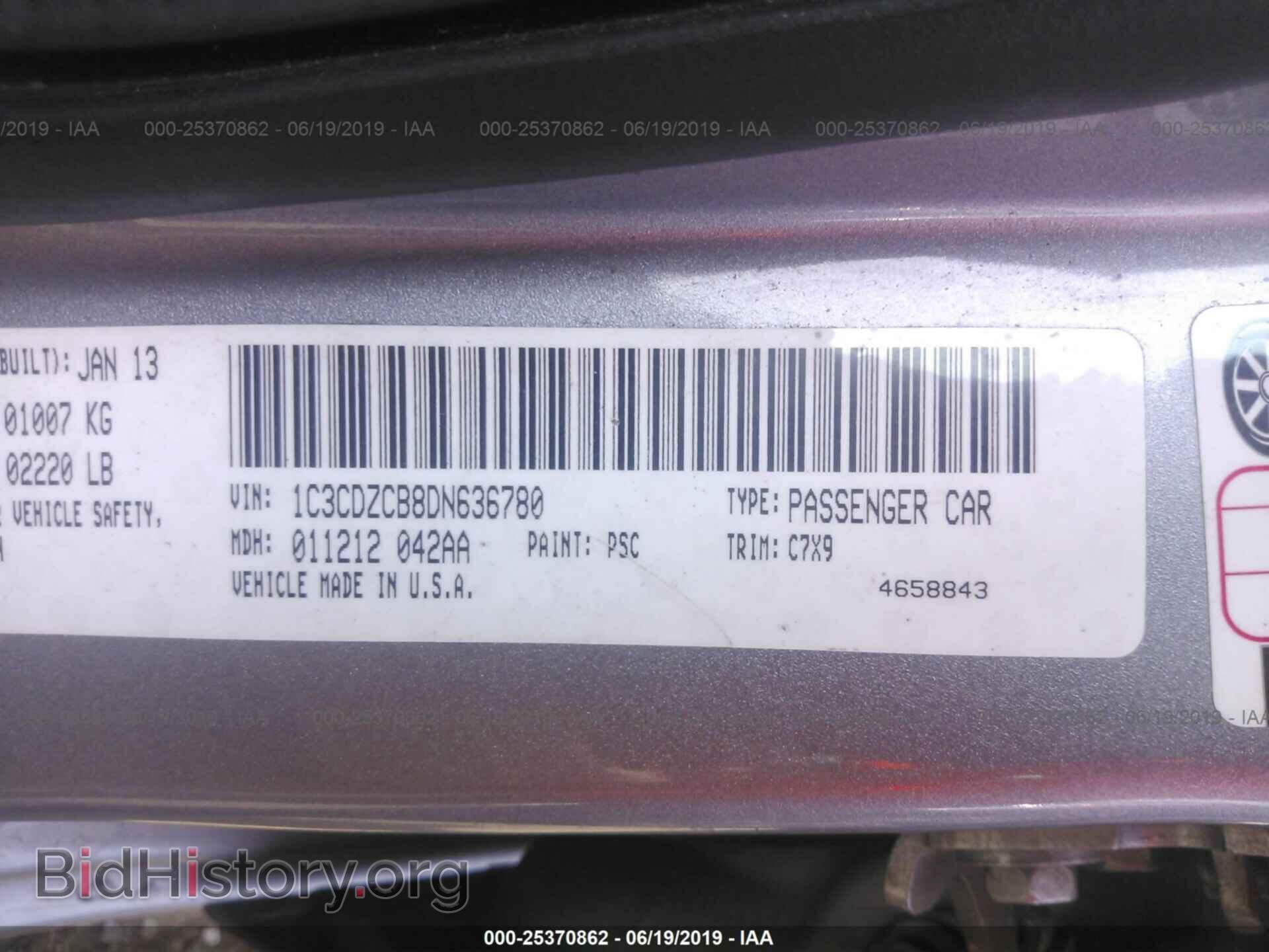 2013 DODGE AVENGER - VIN: 1C3CDZCB8DN636780 - Photo 9