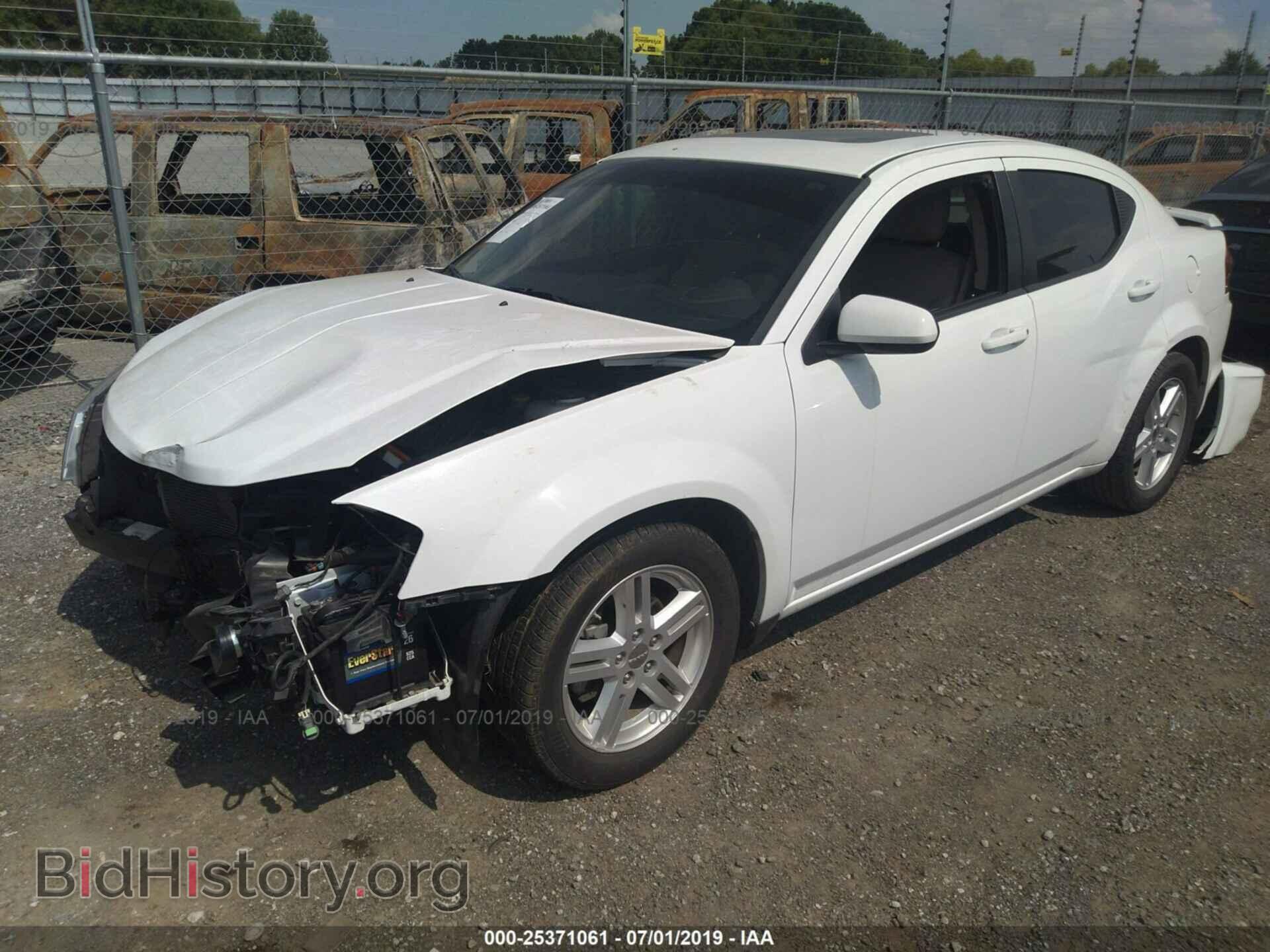 2013 DODGE AVENGER - VIN: 1C3CDZCB2DN502525 - Фото 2