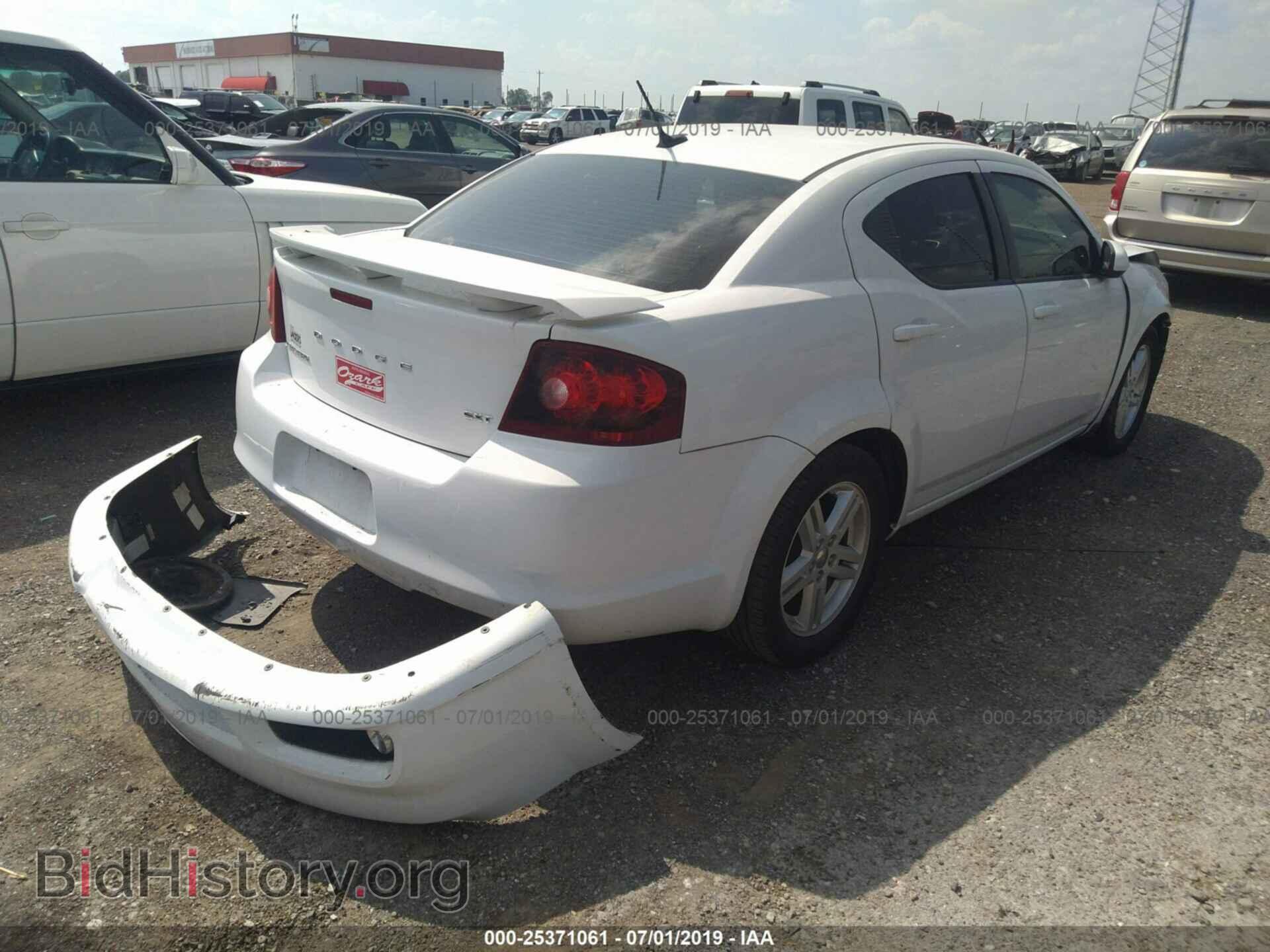 2013 DODGE AVENGER - VIN: 1C3CDZCB2DN502525 - Фото 4