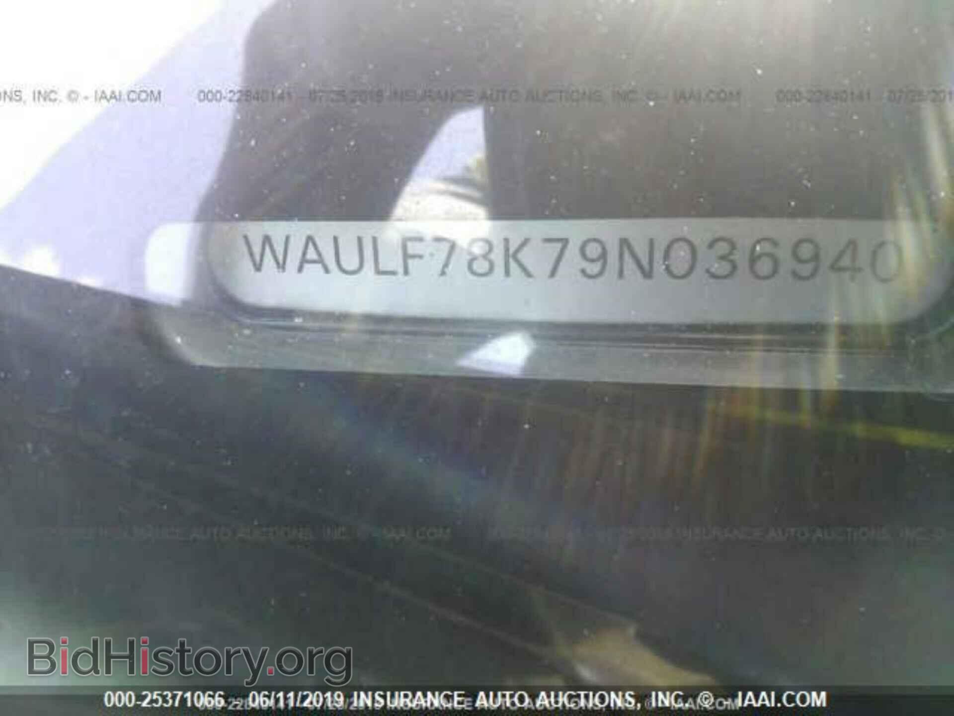 2009 AUDI A4 - VIN: WAULF78K79N036940 - Фото 9