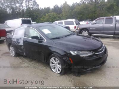 2017 Chrysler 200 LX, черный — VIN 1C3CCCFB7HN500626, IAAI