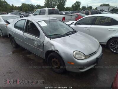 2000 Dodge NEON ES, gray — VIN 1B3ES46C3YD724893, IAAI