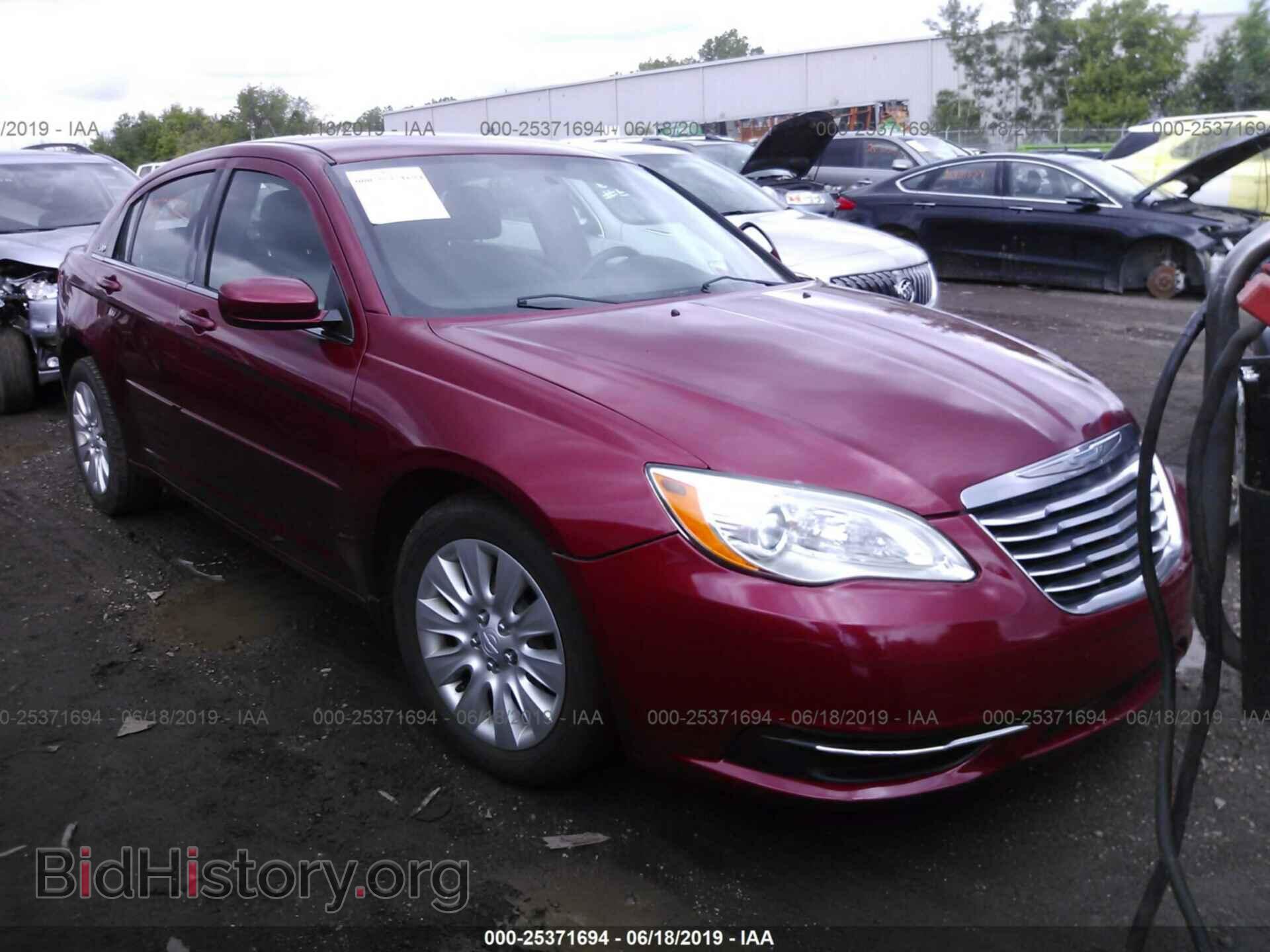 Photo 1C3CCBAG4CN226081 - CHRYSLER 200 2012