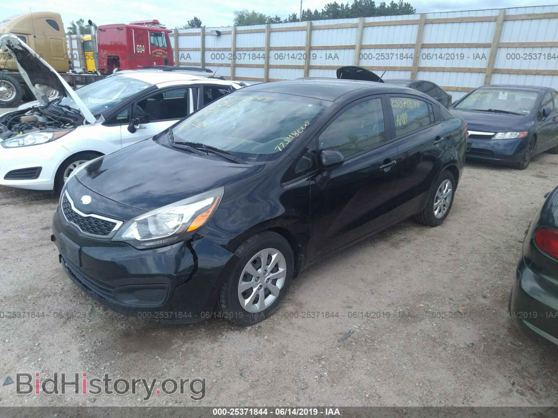 2013 KIA RIO - VIN: KNADN4A30D6283406 - Фото 2
