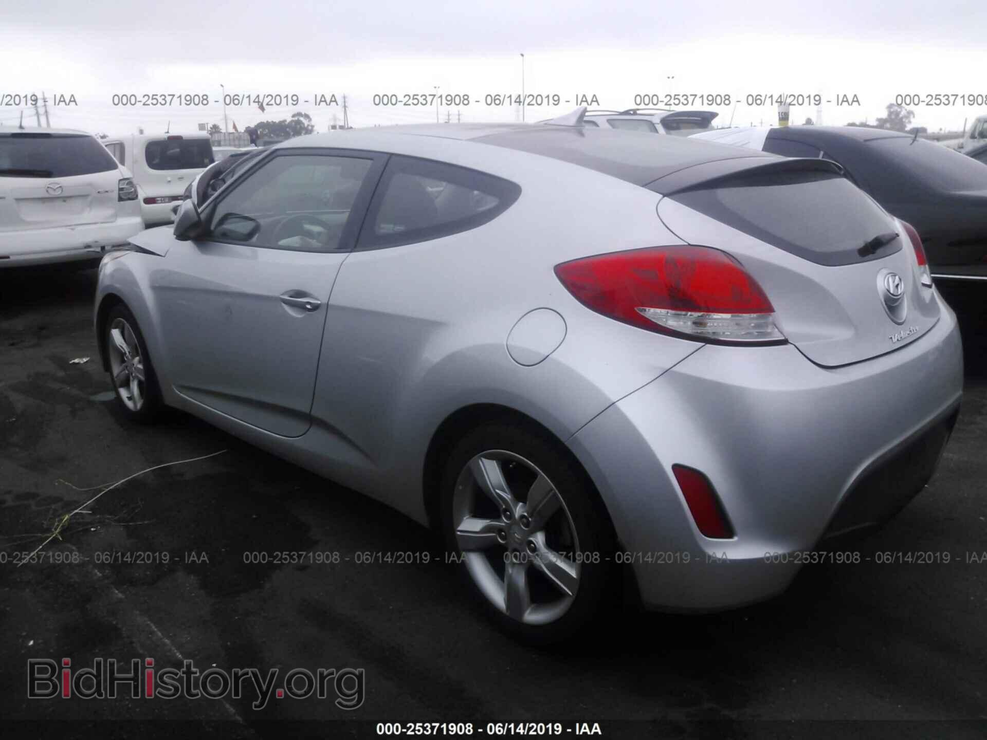 2012 HYUNDAI VELOSTER - VIN: KMHTC6AD2CU076823 - Фото 3