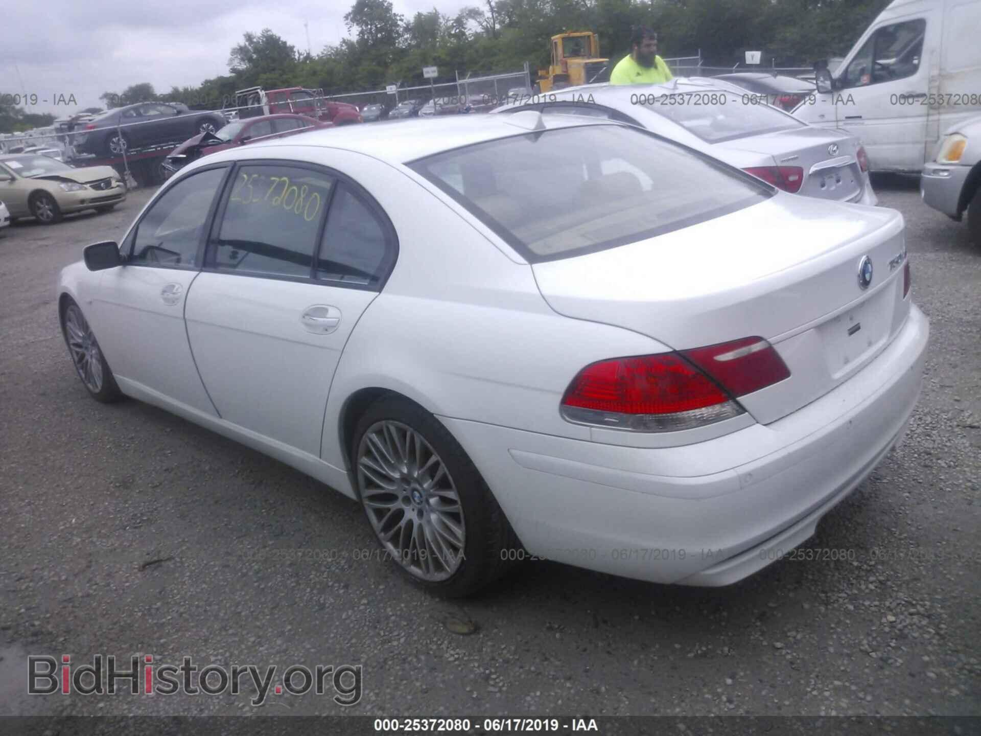 2007 BMW 7 SERIES - VIN: WBAHN83537DT77268 - Фото 3
