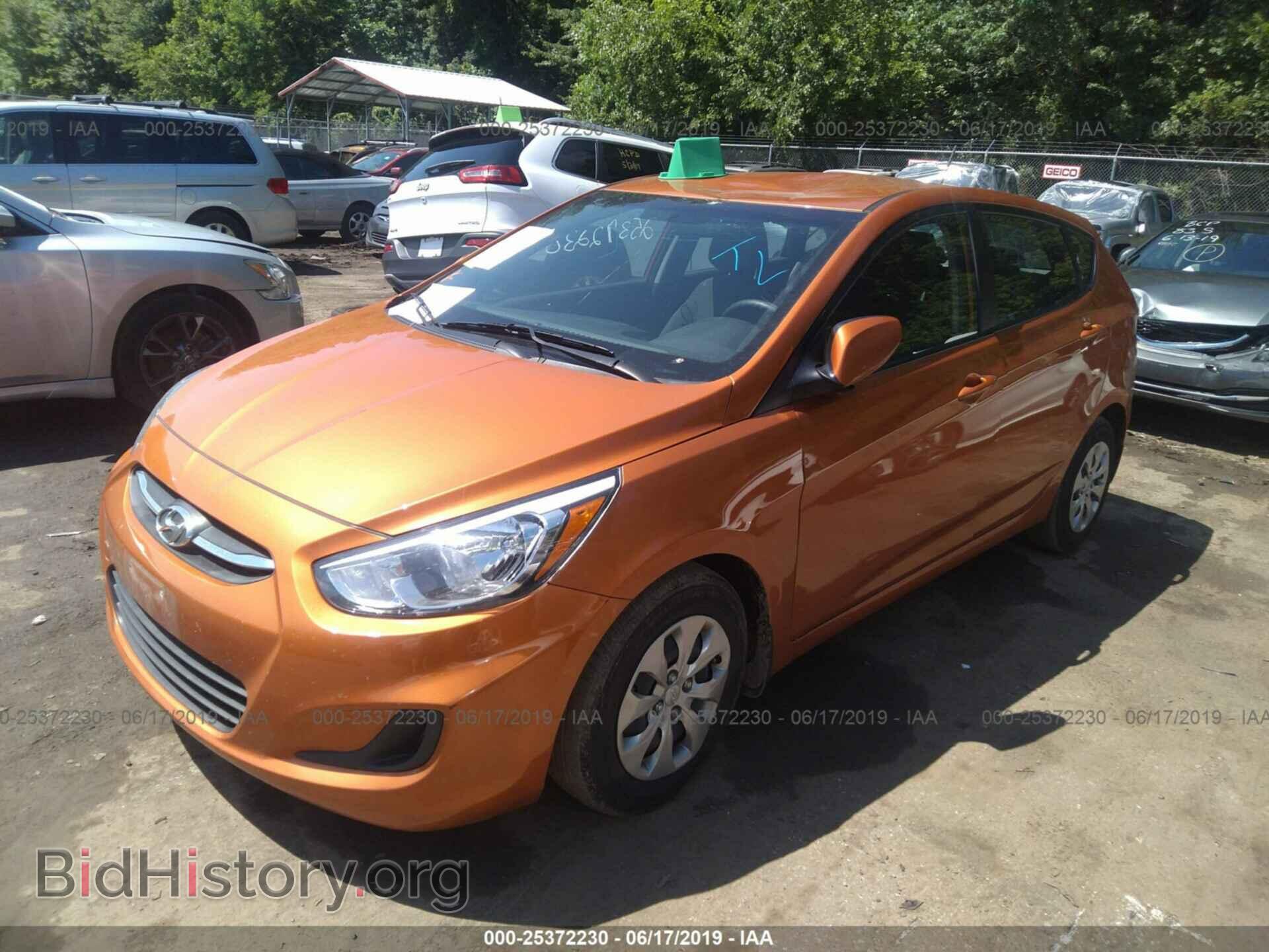 2017 HYUNDAI ACCENT - VIN: KMHCT5AE0HU326523 - Фото 2