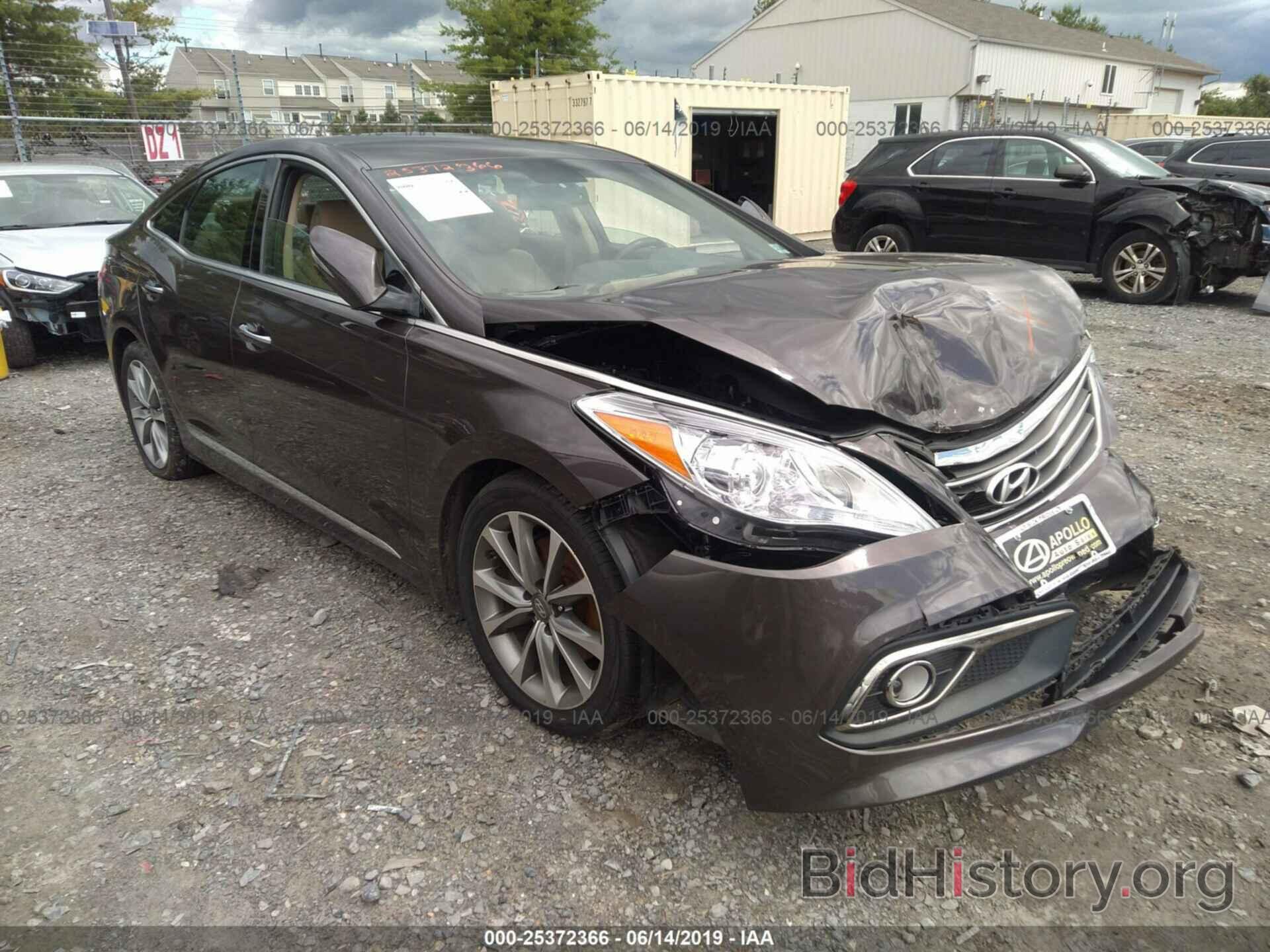 Photo KMHFG4JG3GA518662 - HYUNDAI AZERA 2016