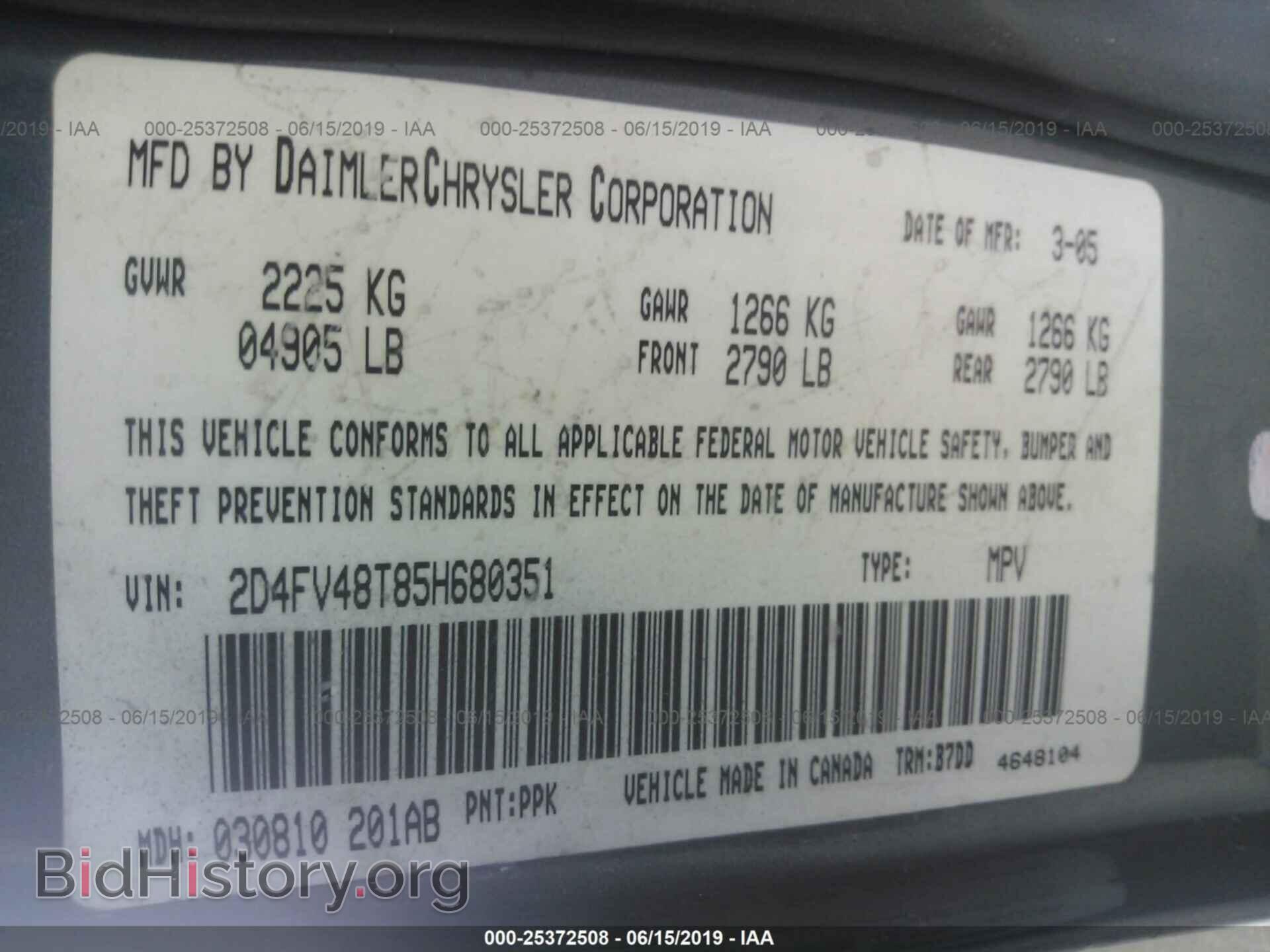 2005 DODGE MAGNUM - VIN: 2D4FV48T85H680351 - Фото 9