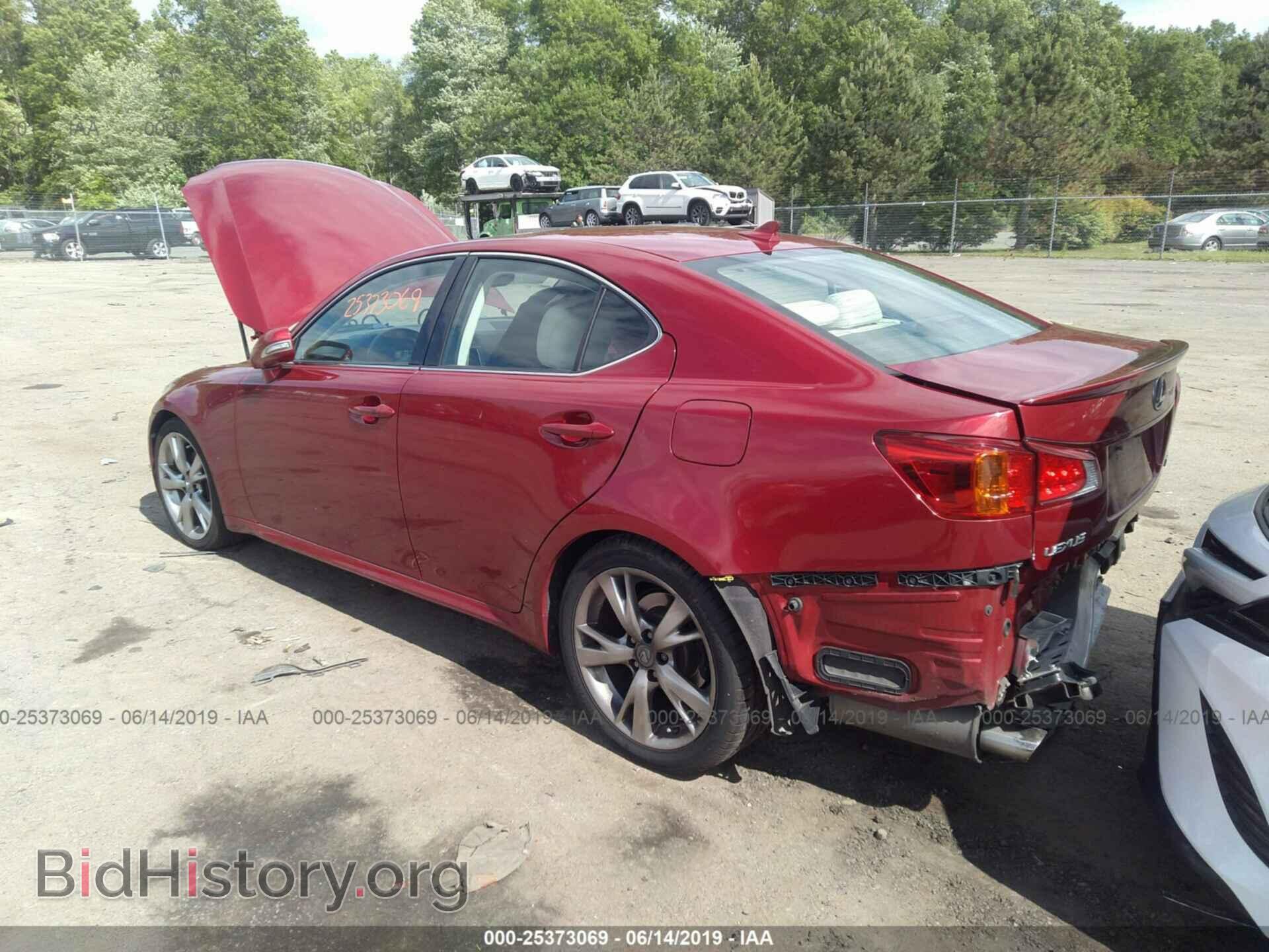 2009 LEXUS IS - VIN: JTHBK262695106992 - Фото 3