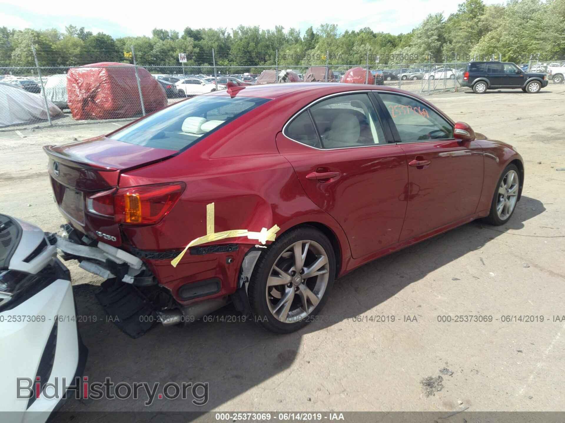2009 LEXUS IS - VIN: JTHBK262695106992 - Фото 4