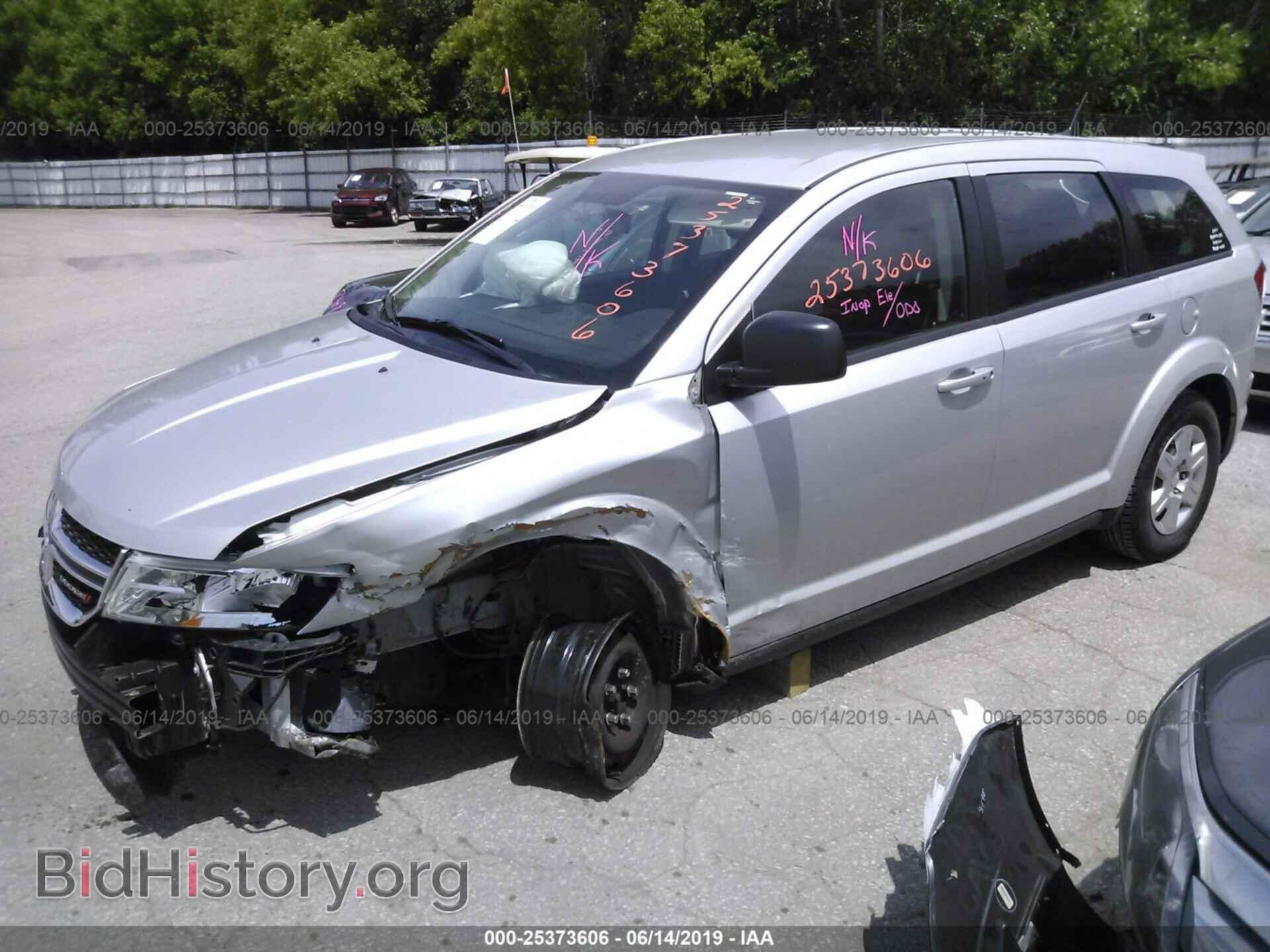 2012 DODGE JOURNEY - VIN: 3C4PDCAB1CT367369 - Фото 2
