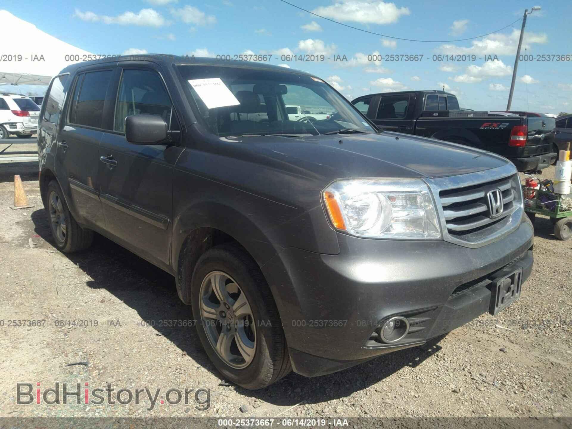 Фотография 5FNYF3H67CB034292 - HONDA PILOT 2012