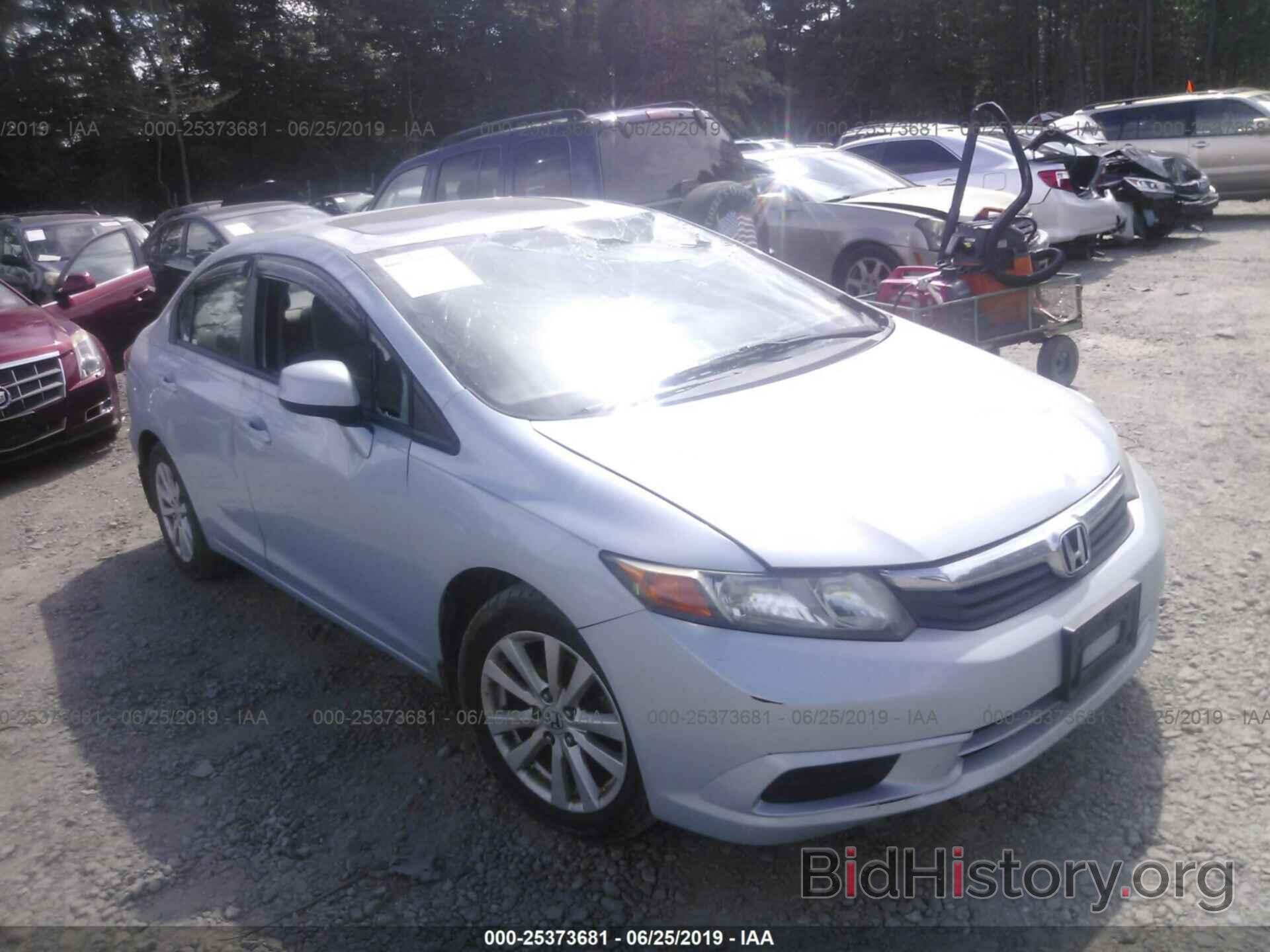 Photo 19XFB2F81CE080532 - HONDA CIVIC 2012