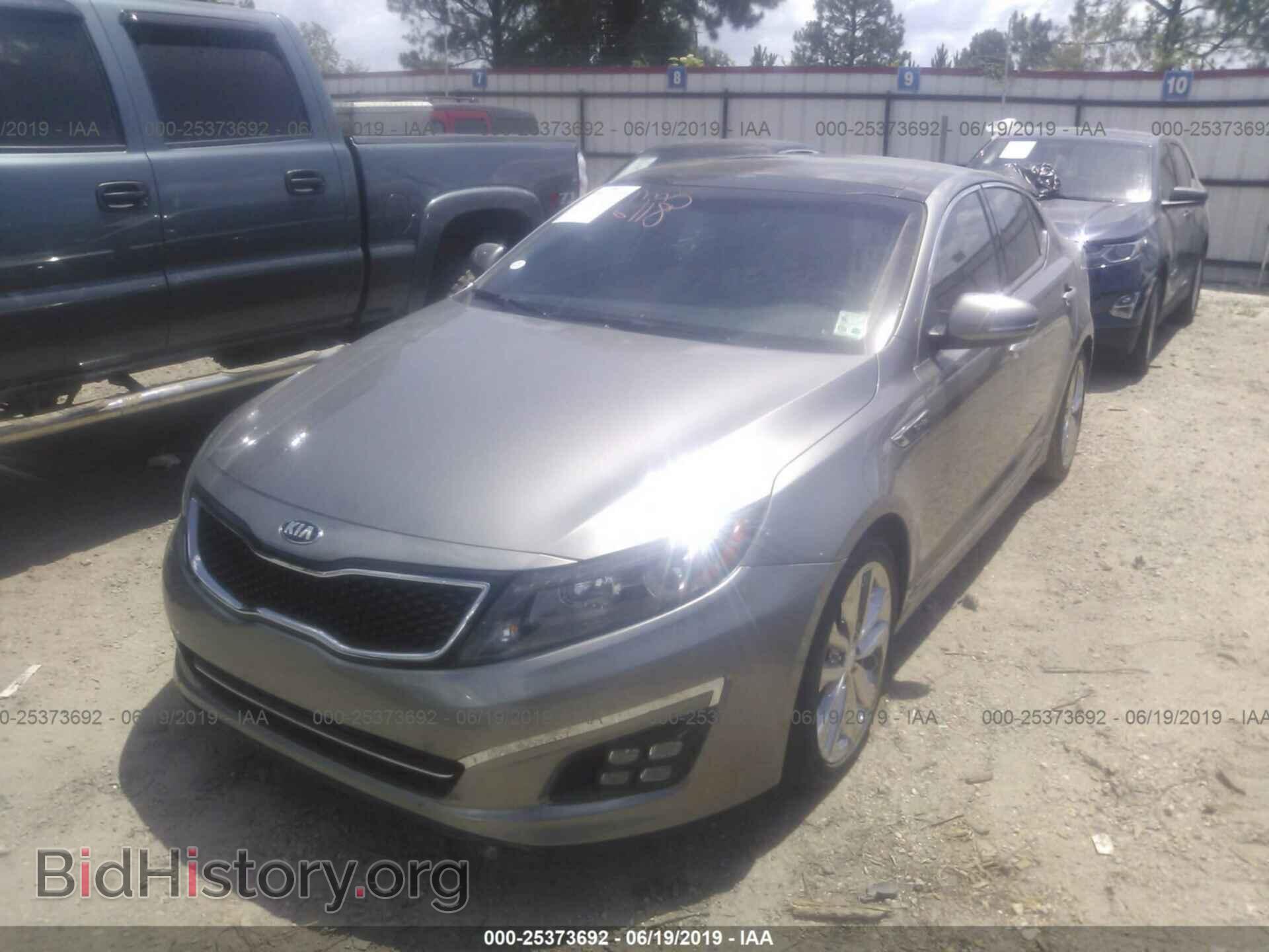 2015 KIA OPTIMA - VIN: 5XXGR4A67FG370383 - Фото 2