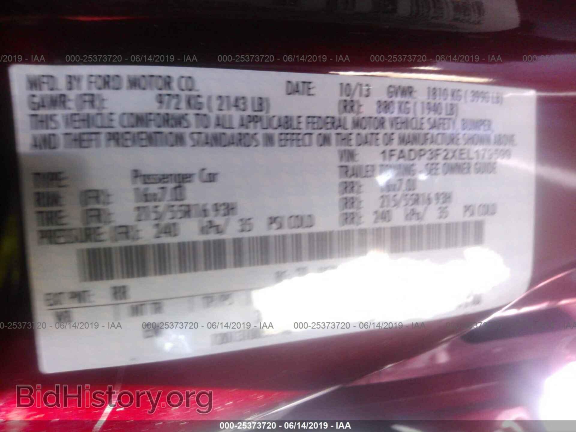 2014 FORD FOCUS - VIN: 1FADP3F2XEL179599 - Photo 9