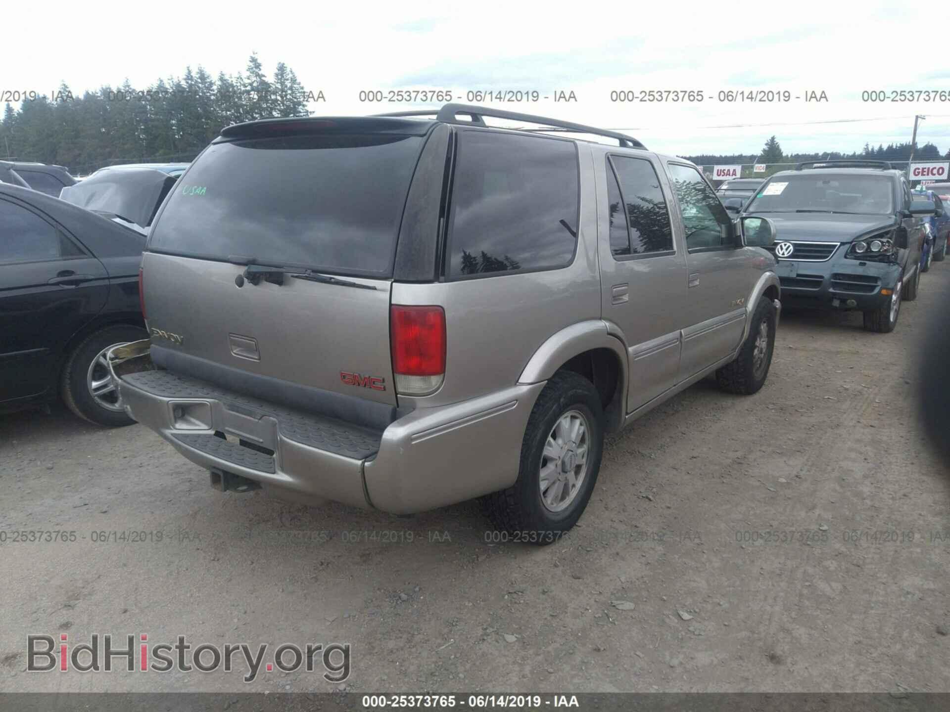 1999 GMC ENVOY - VIN: 1GKDT13W1X2954127 - Фото 4